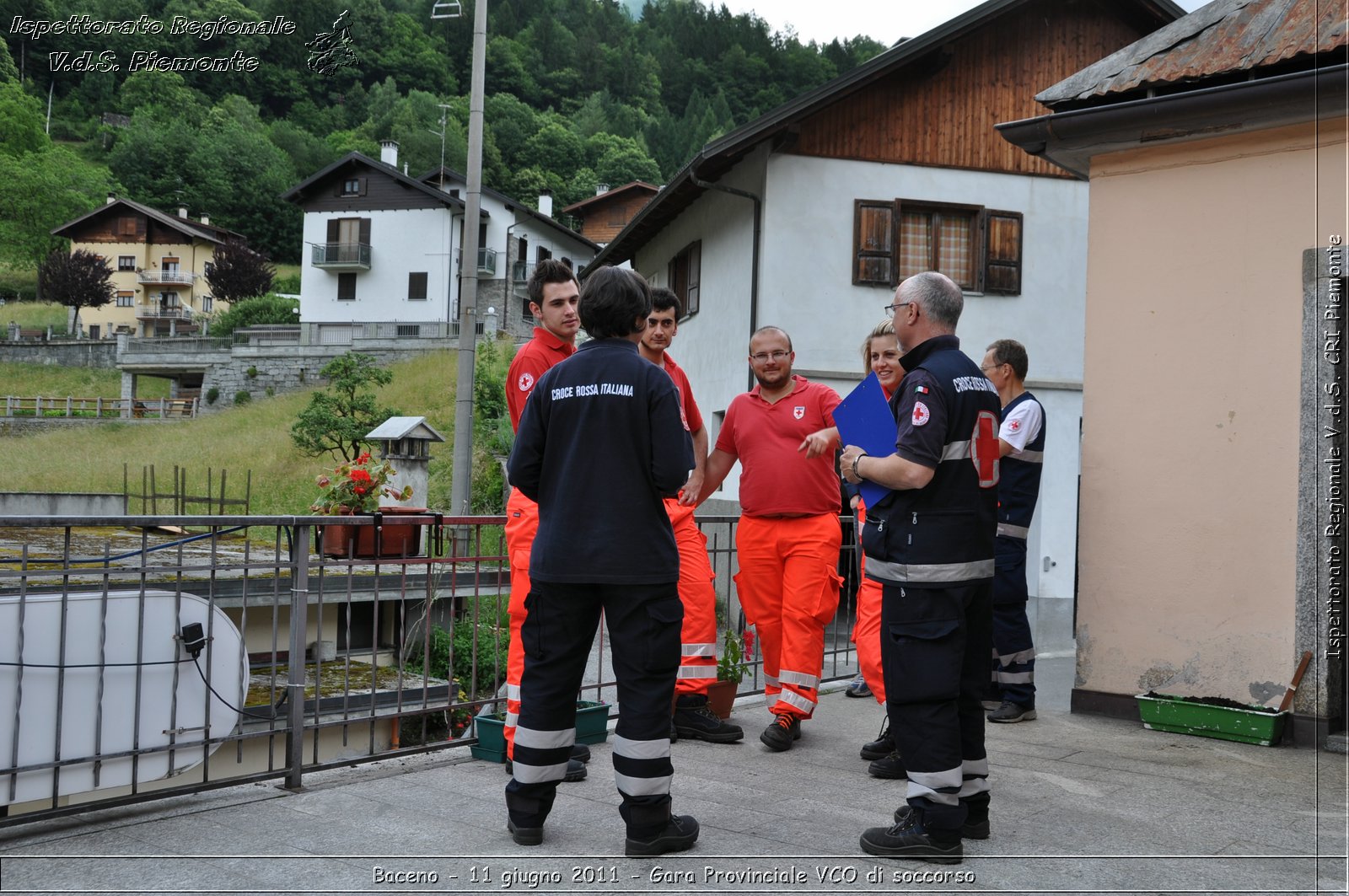 Baceno - 11 giugno 2011 - Gara Provinciale VCO di soccorso -  Croce Rossa Italiana - Ispettorato Regionale Volontari del Soccorso Piemonte