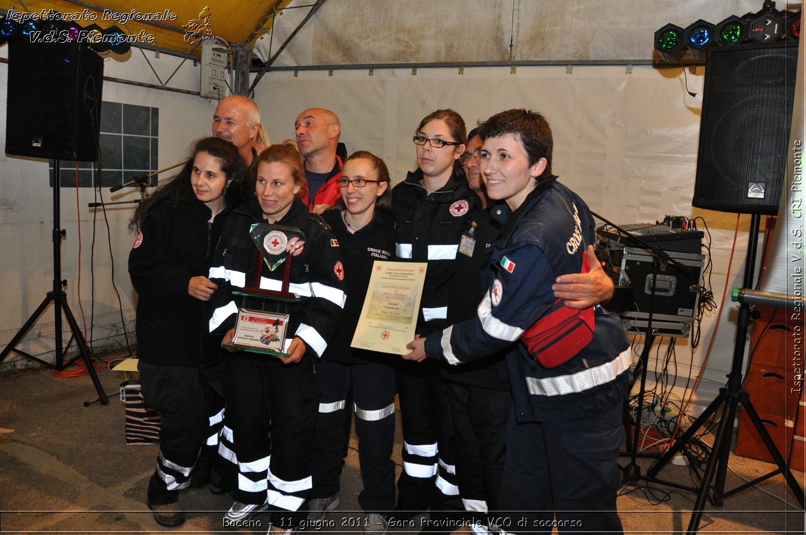 Baceno - 11 giugno 2011 - Gara Provinciale VCO di soccorso -  Croce Rossa Italiana - Ispettorato Regionale Volontari del Soccorso Piemonte