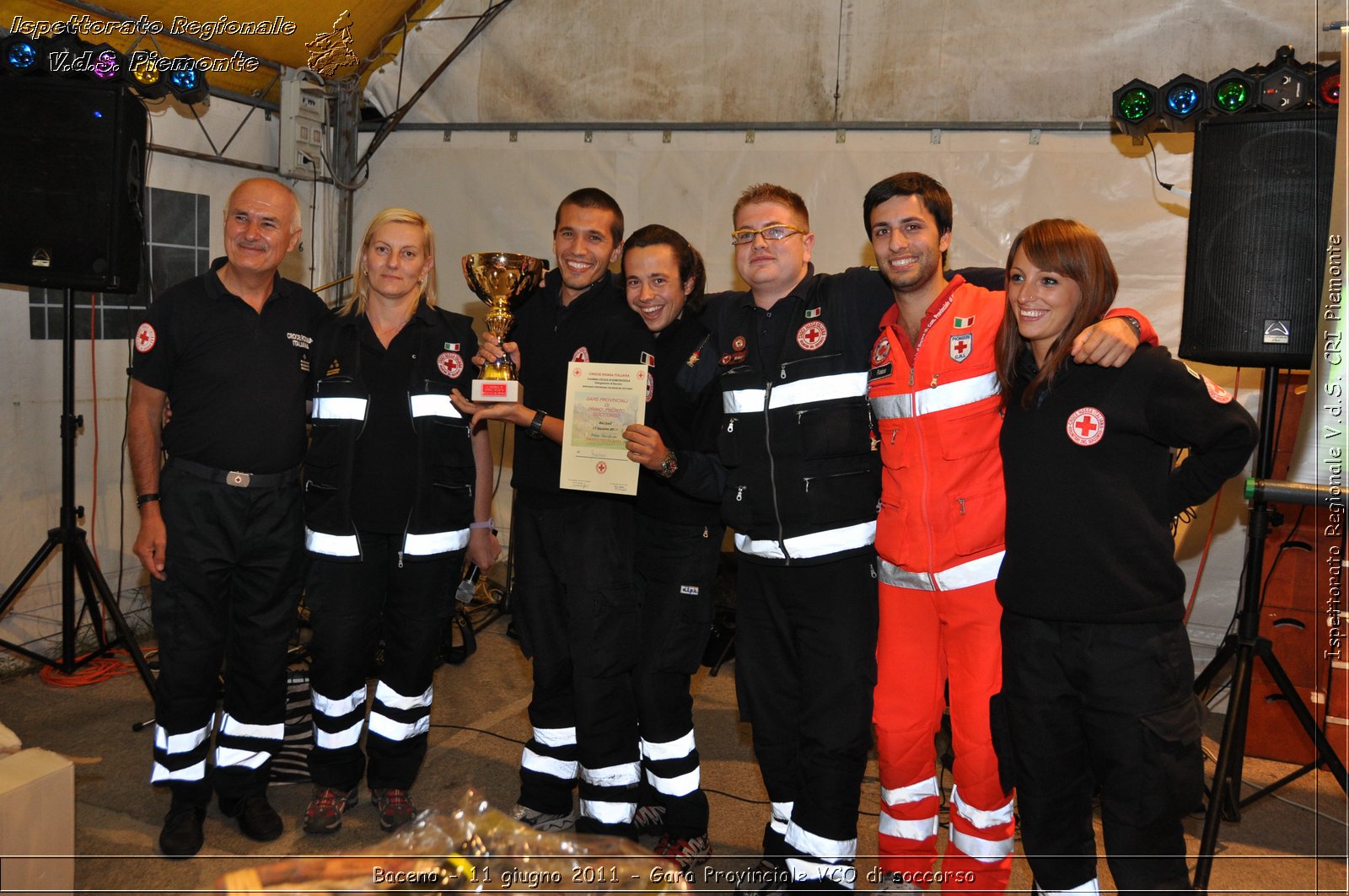 Baceno - 11 giugno 2011 - Gara Provinciale VCO di soccorso -  Croce Rossa Italiana - Ispettorato Regionale Volontari del Soccorso Piemonte