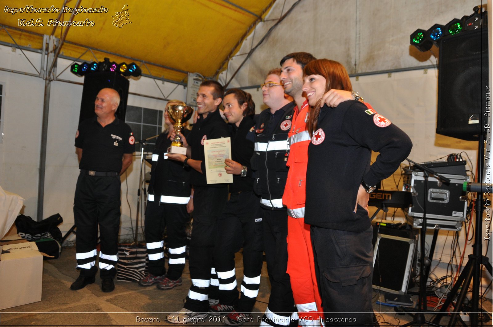 Baceno - 11 giugno 2011 - Gara Provinciale VCO di soccorso -  Croce Rossa Italiana - Ispettorato Regionale Volontari del Soccorso Piemonte