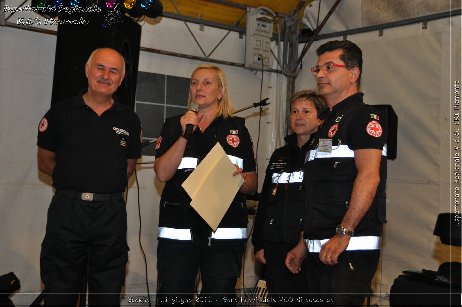 Baceno - 11 giugno 2011 - Gara Provinciale VCO di soccorso -  Croce Rossa Italiana - Ispettorato Regionale Volontari del Soccorso Piemonte