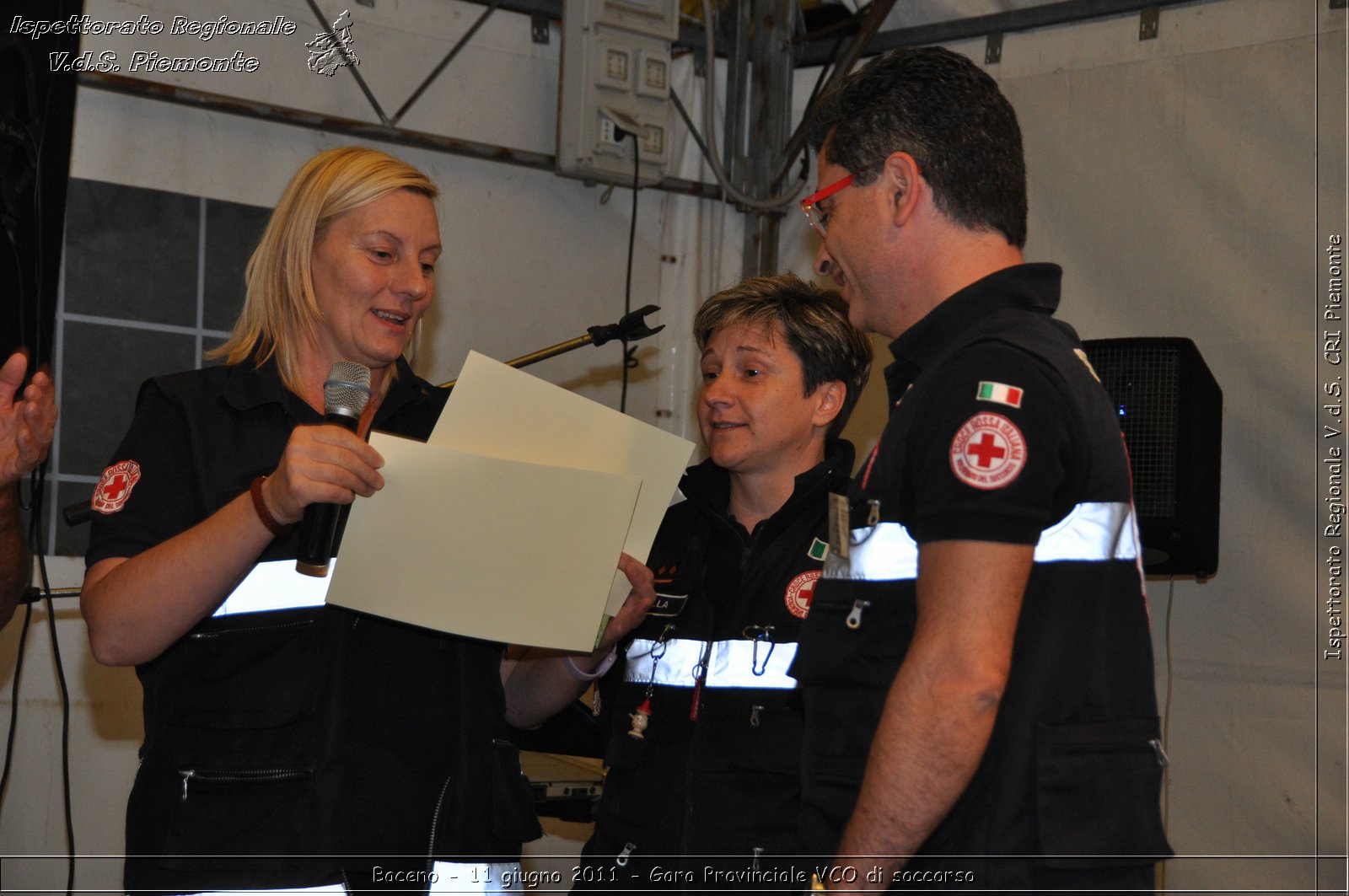 Baceno - 11 giugno 2011 - Gara Provinciale VCO di soccorso -  Croce Rossa Italiana - Ispettorato Regionale Volontari del Soccorso Piemonte