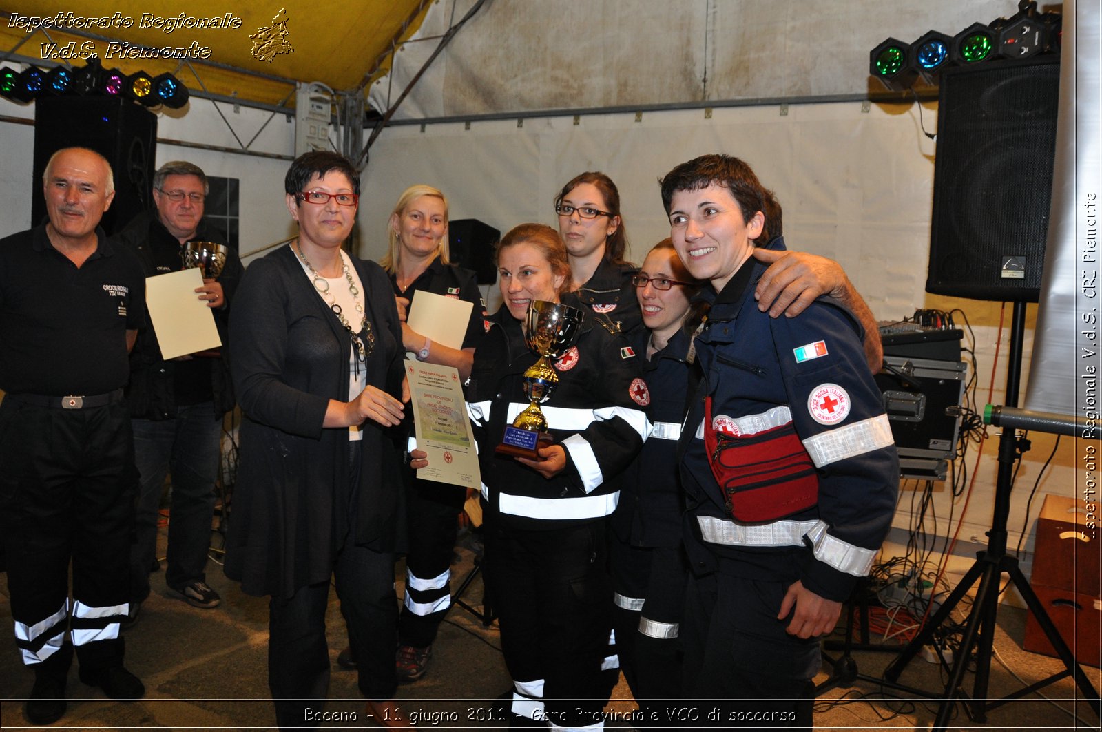 Baceno - 11 giugno 2011 - Gara Provinciale VCO di soccorso -  Croce Rossa Italiana - Ispettorato Regionale Volontari del Soccorso Piemonte