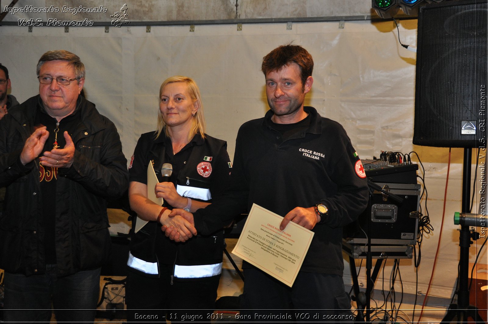 Baceno - 11 giugno 2011 - Gara Provinciale VCO di soccorso -  Croce Rossa Italiana - Ispettorato Regionale Volontari del Soccorso Piemonte