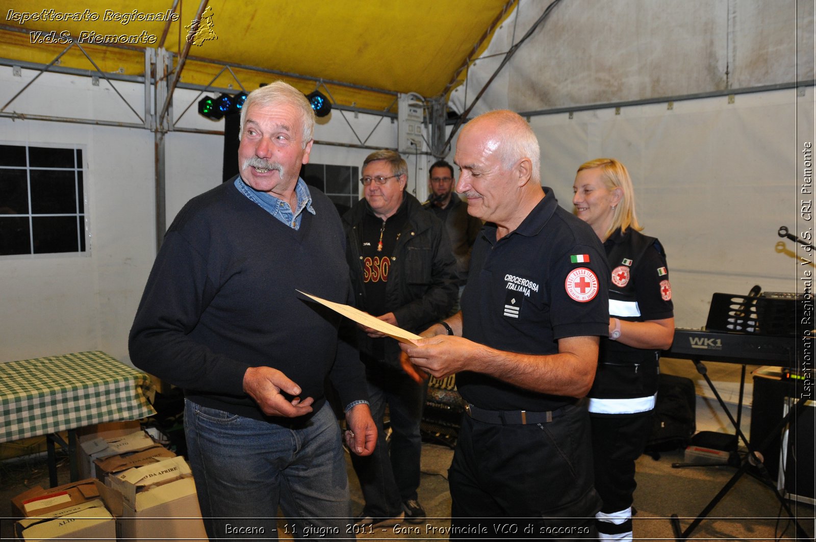 Baceno - 11 giugno 2011 - Gara Provinciale VCO di soccorso -  Croce Rossa Italiana - Ispettorato Regionale Volontari del Soccorso Piemonte