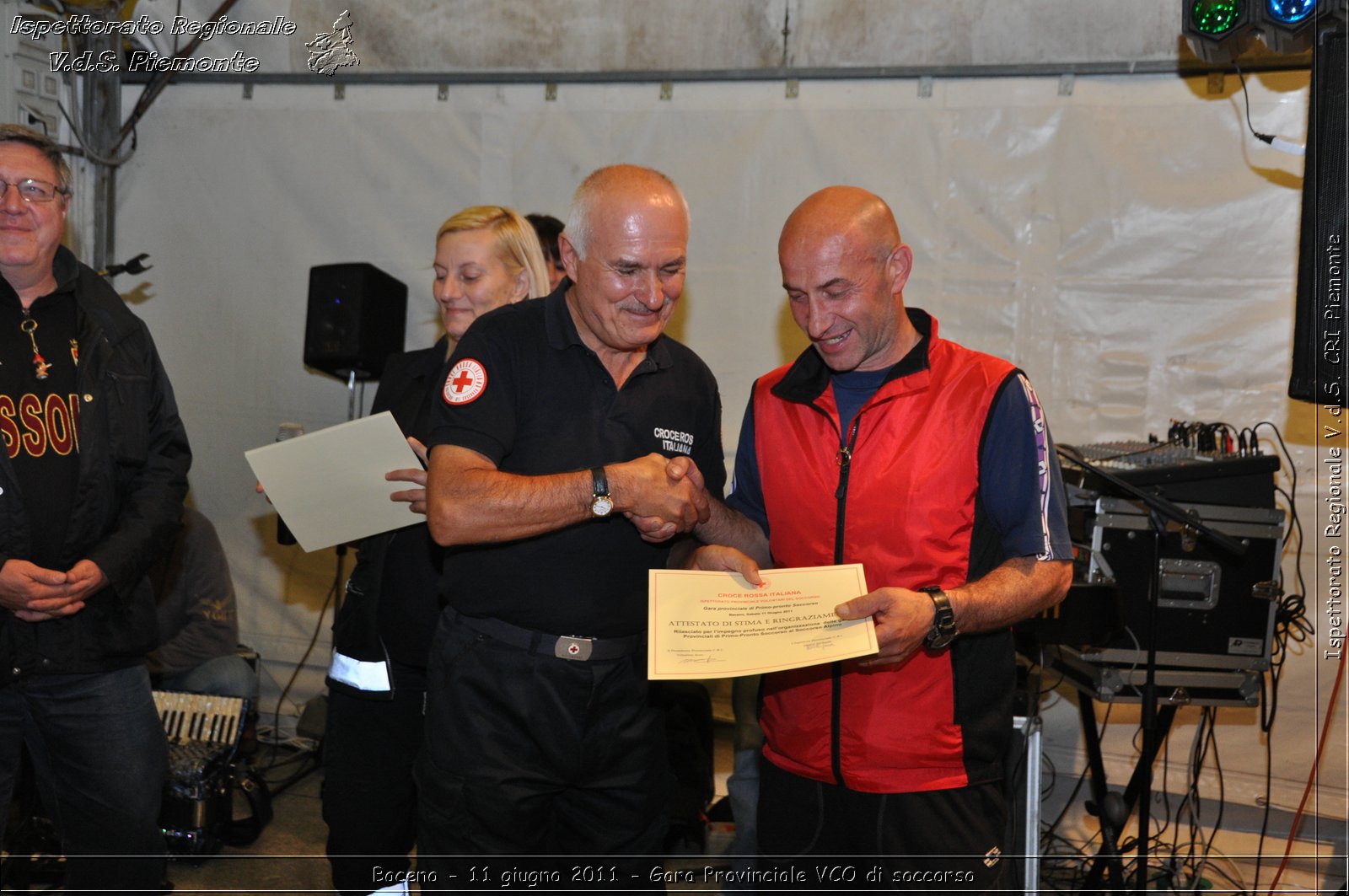 Baceno - 11 giugno 2011 - Gara Provinciale VCO di soccorso -  Croce Rossa Italiana - Ispettorato Regionale Volontari del Soccorso Piemonte