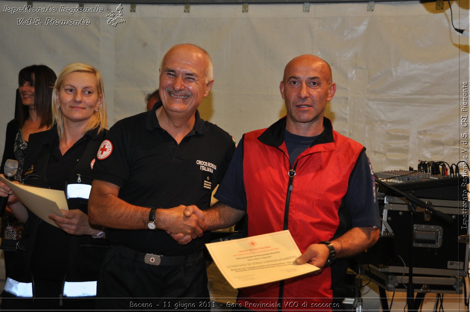 Baceno - 11 giugno 2011 - Gara Provinciale VCO di soccorso -  Croce Rossa Italiana - Ispettorato Regionale Volontari del Soccorso Piemonte