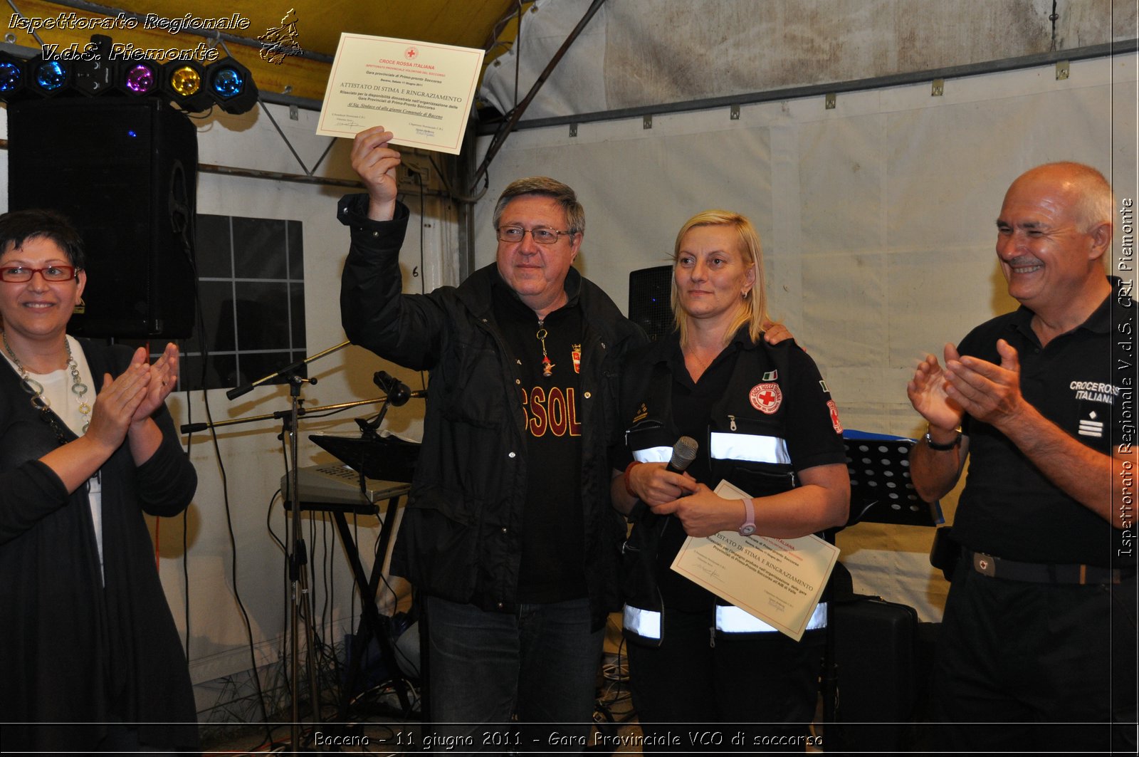 Baceno - 11 giugno 2011 - Gara Provinciale VCO di soccorso -  Croce Rossa Italiana - Ispettorato Regionale Volontari del Soccorso Piemonte