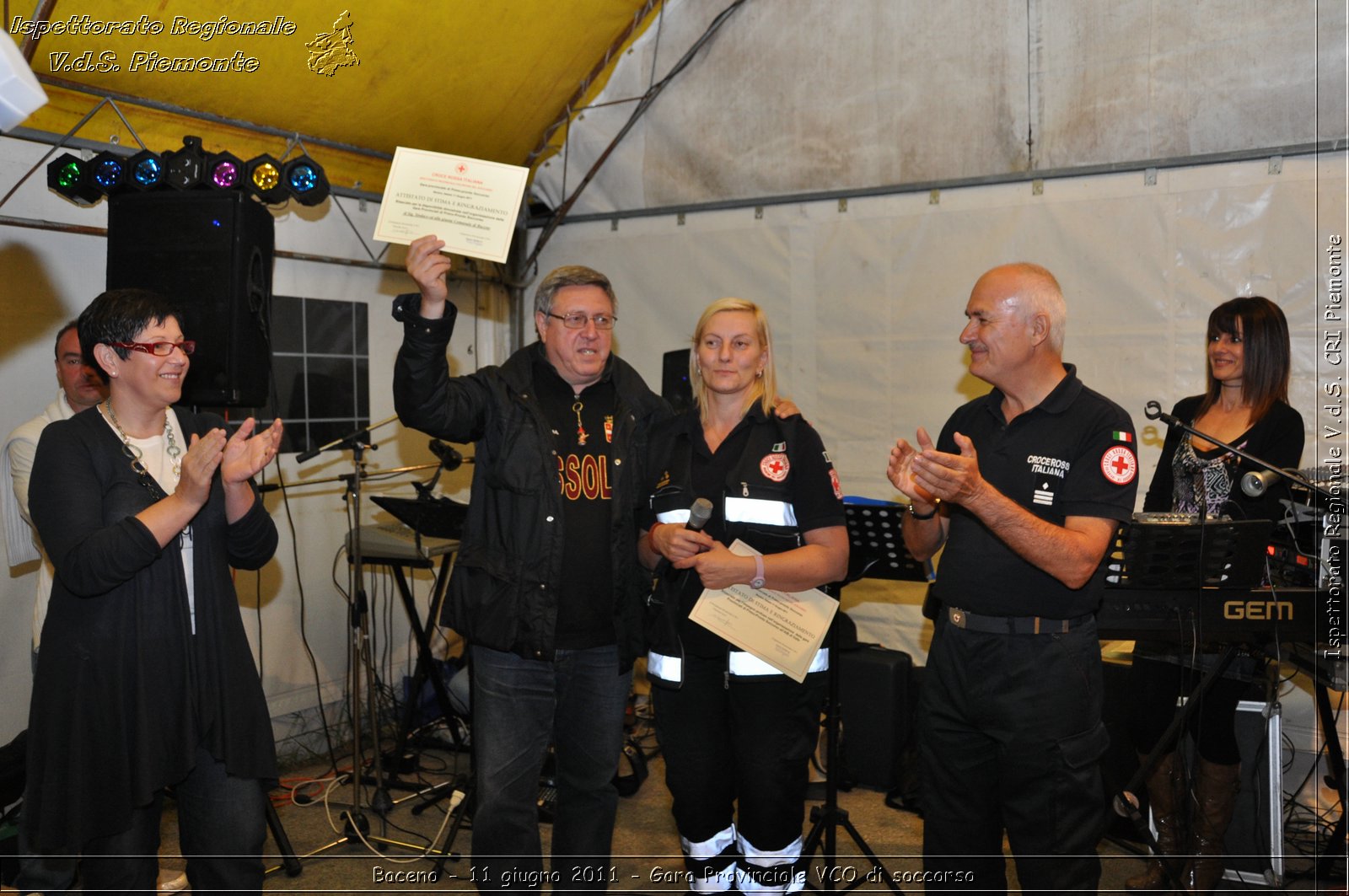 Baceno - 11 giugno 2011 - Gara Provinciale VCO di soccorso -  Croce Rossa Italiana - Ispettorato Regionale Volontari del Soccorso Piemonte