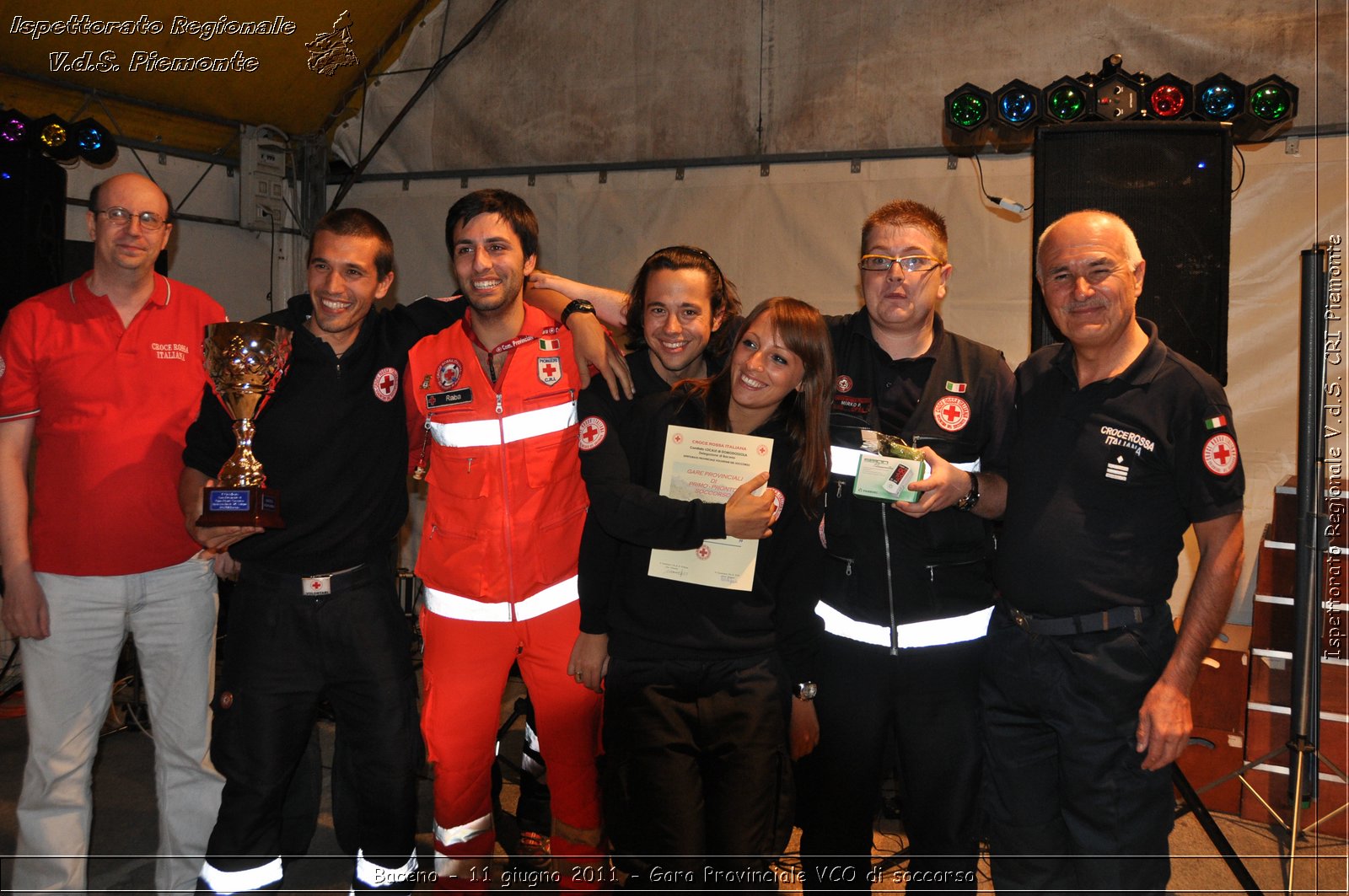 Baceno - 11 giugno 2011 - Gara Provinciale VCO di soccorso -  Croce Rossa Italiana - Ispettorato Regionale Volontari del Soccorso Piemonte