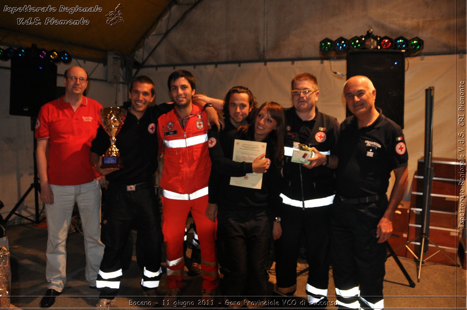 Baceno - 11 giugno 2011 - Gara Provinciale VCO di soccorso -  Croce Rossa Italiana - Ispettorato Regionale Volontari del Soccorso Piemonte