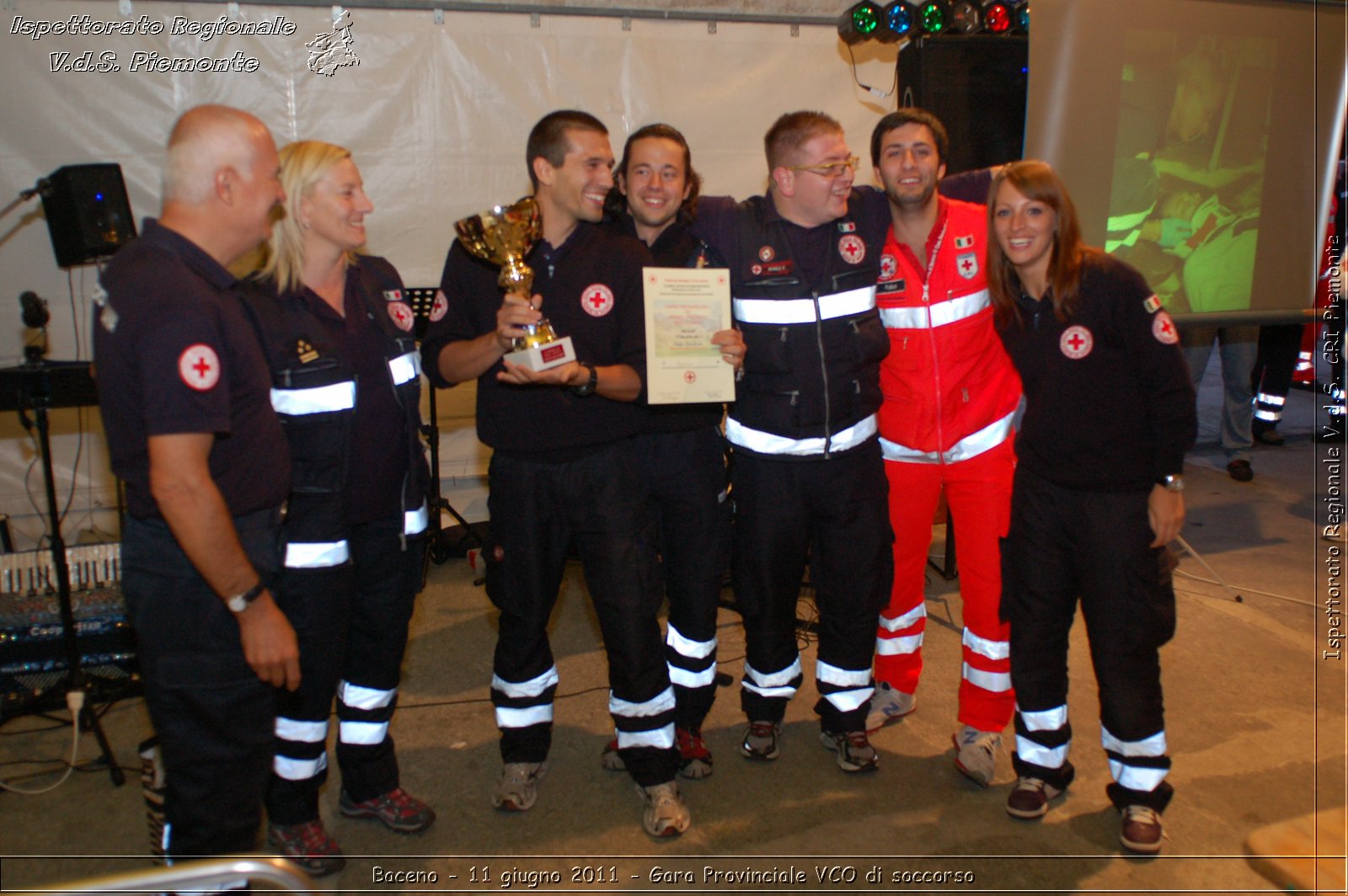 Baceno - 11 giugno 2011 - Gara Provinciale VCO di soccorso -  Croce Rossa Italiana - Ispettorato Regionale Volontari del Soccorso Piemonte