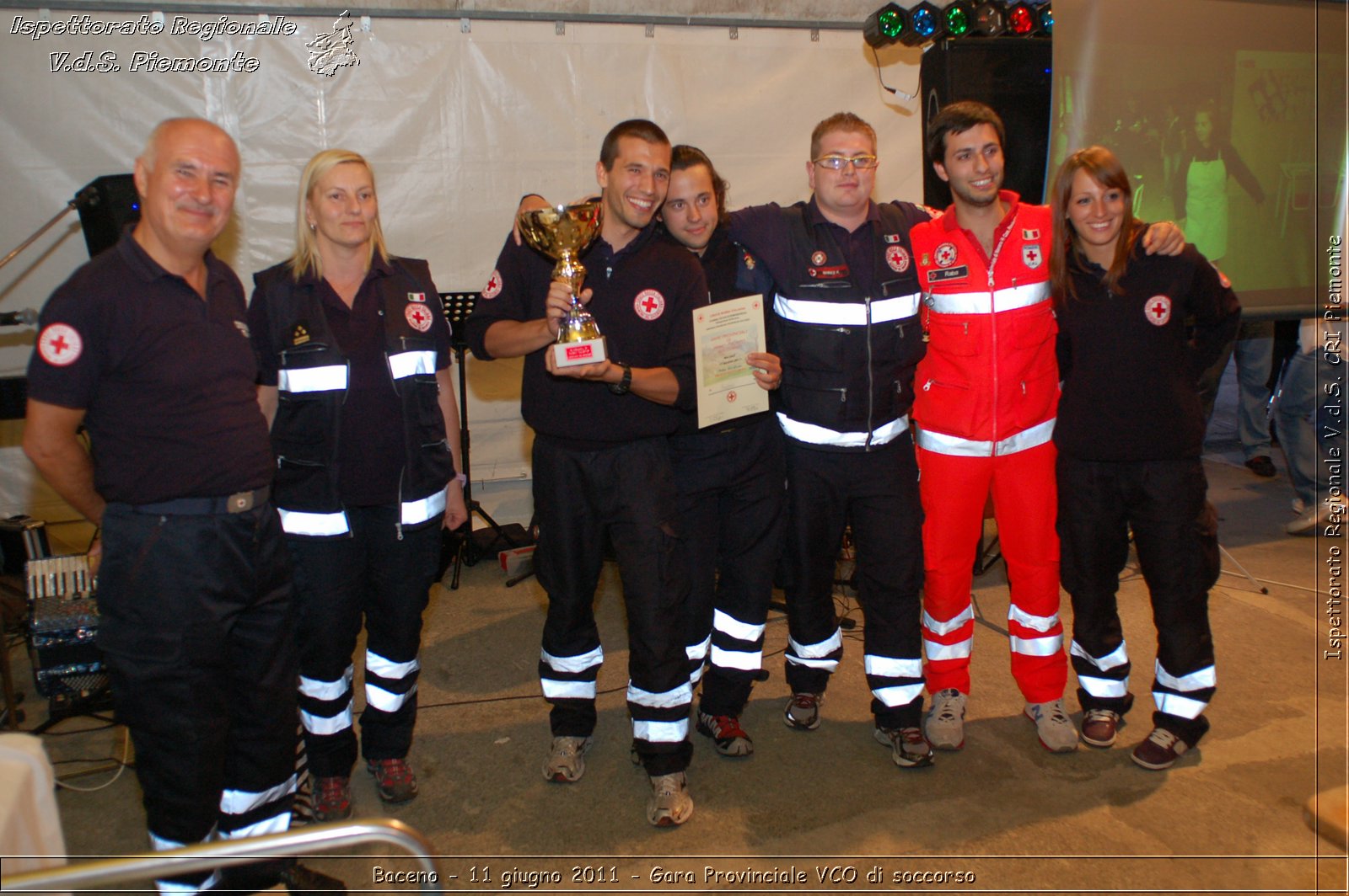 Baceno - 11 giugno 2011 - Gara Provinciale VCO di soccorso -  Croce Rossa Italiana - Ispettorato Regionale Volontari del Soccorso Piemonte