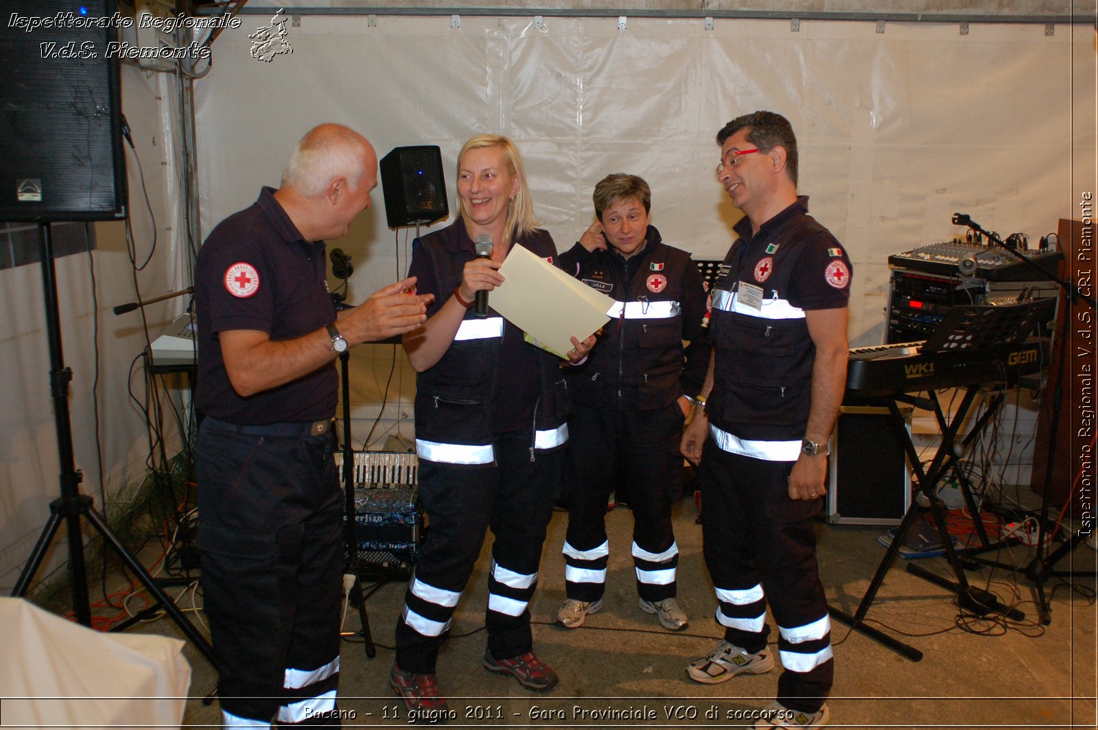 Baceno - 11 giugno 2011 - Gara Provinciale VCO di soccorso -  Croce Rossa Italiana - Ispettorato Regionale Volontari del Soccorso Piemonte