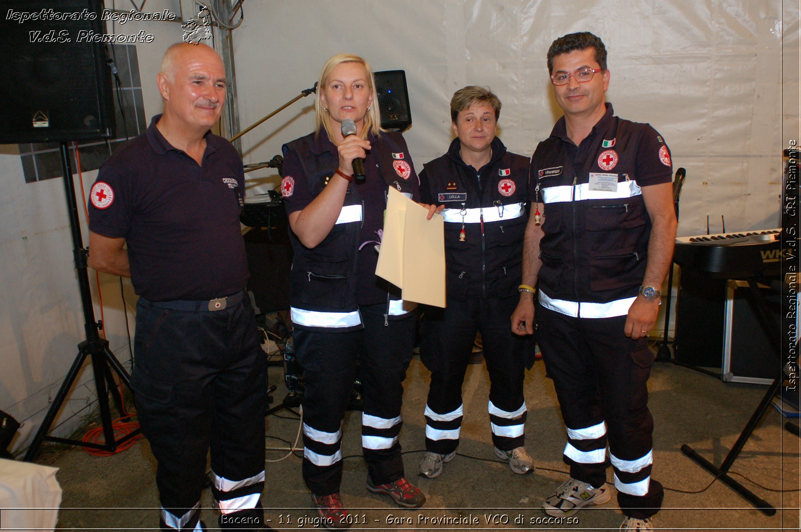 Baceno - 11 giugno 2011 - Gara Provinciale VCO di soccorso -  Croce Rossa Italiana - Ispettorato Regionale Volontari del Soccorso Piemonte