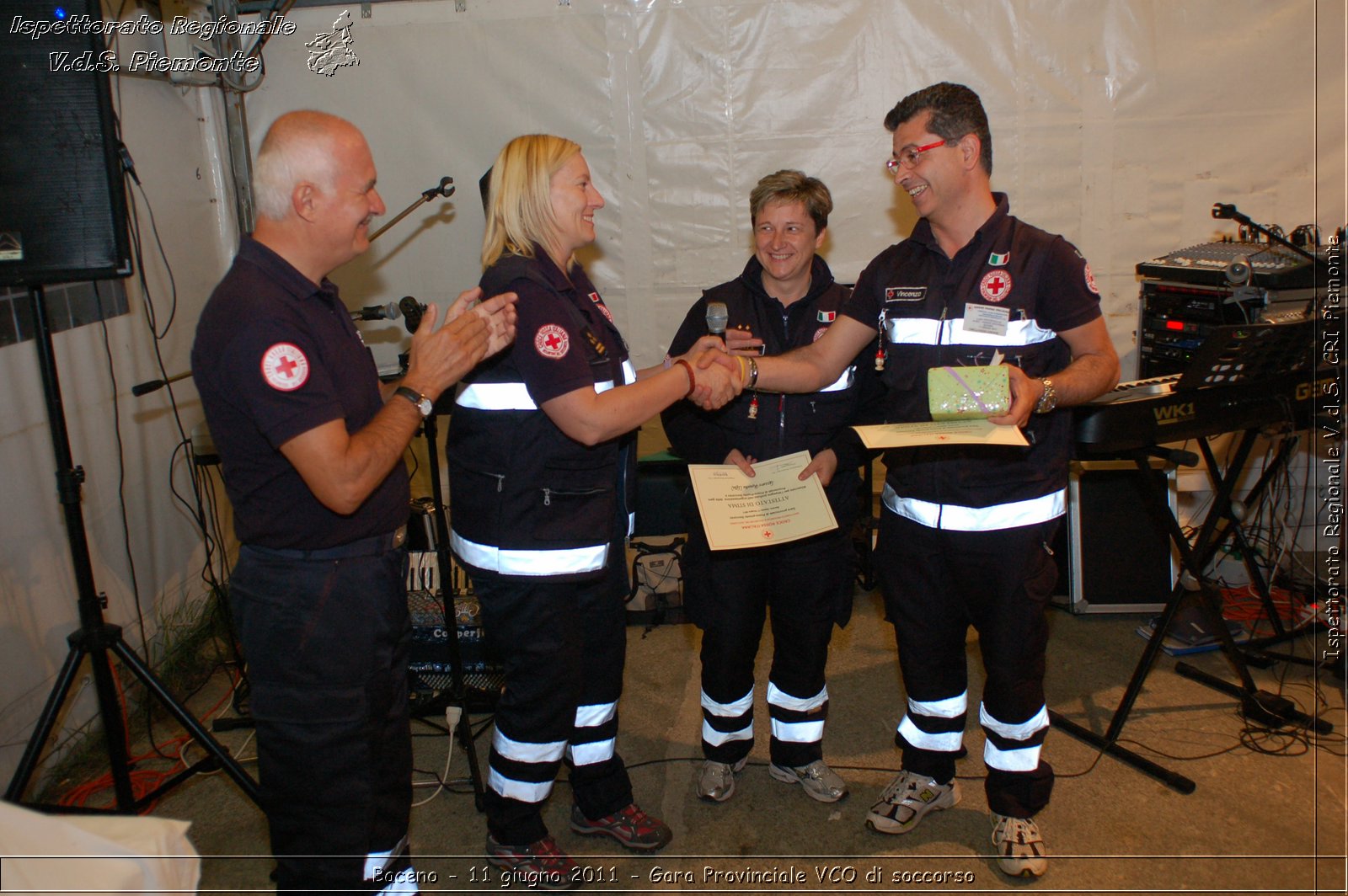 Baceno - 11 giugno 2011 - Gara Provinciale VCO di soccorso -  Croce Rossa Italiana - Ispettorato Regionale Volontari del Soccorso Piemonte