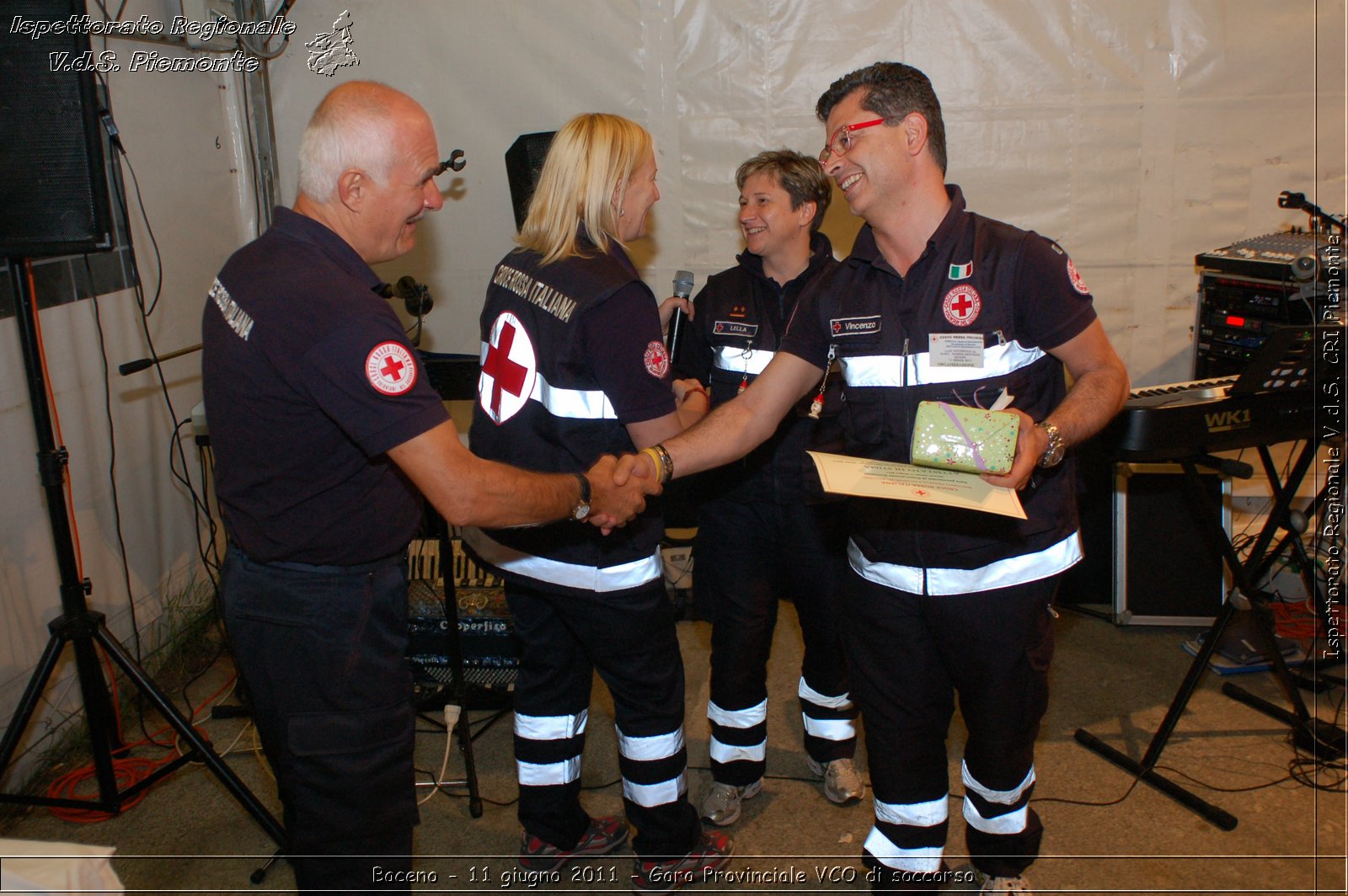 Baceno - 11 giugno 2011 - Gara Provinciale VCO di soccorso -  Croce Rossa Italiana - Ispettorato Regionale Volontari del Soccorso Piemonte