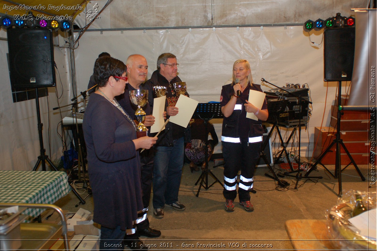 Baceno - 11 giugno 2011 - Gara Provinciale VCO di soccorso -  Croce Rossa Italiana - Ispettorato Regionale Volontari del Soccorso Piemonte