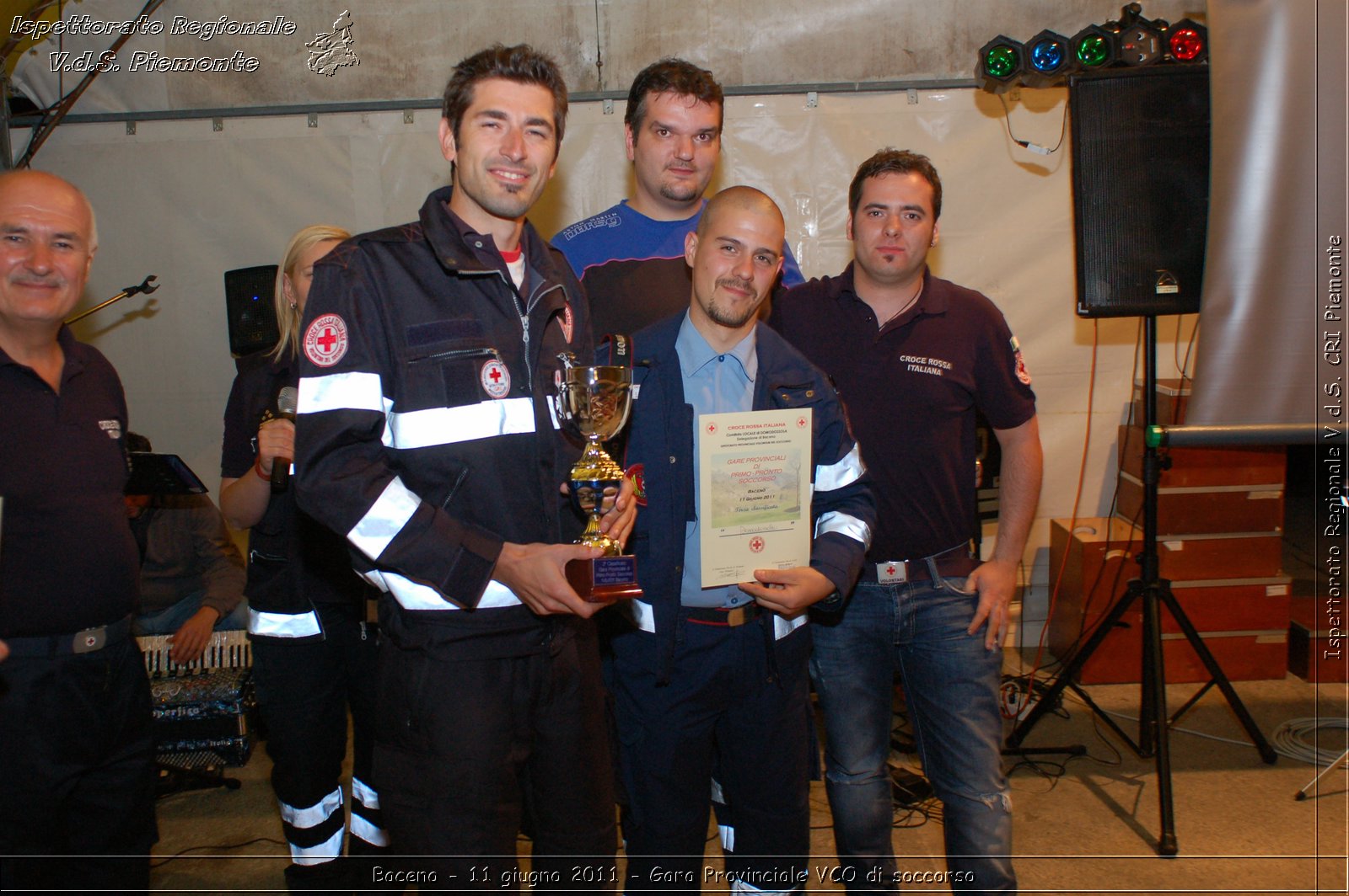 Baceno - 11 giugno 2011 - Gara Provinciale VCO di soccorso -  Croce Rossa Italiana - Ispettorato Regionale Volontari del Soccorso Piemonte