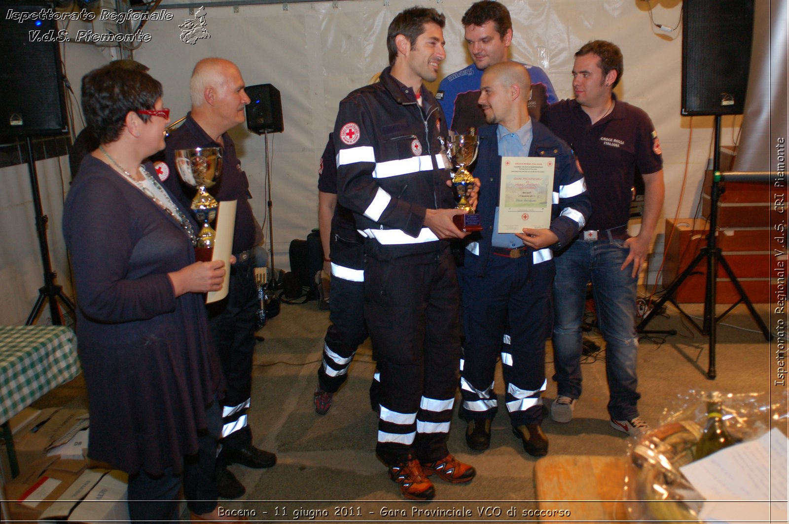 Baceno - 11 giugno 2011 - Gara Provinciale VCO di soccorso -  Croce Rossa Italiana - Ispettorato Regionale Volontari del Soccorso Piemonte