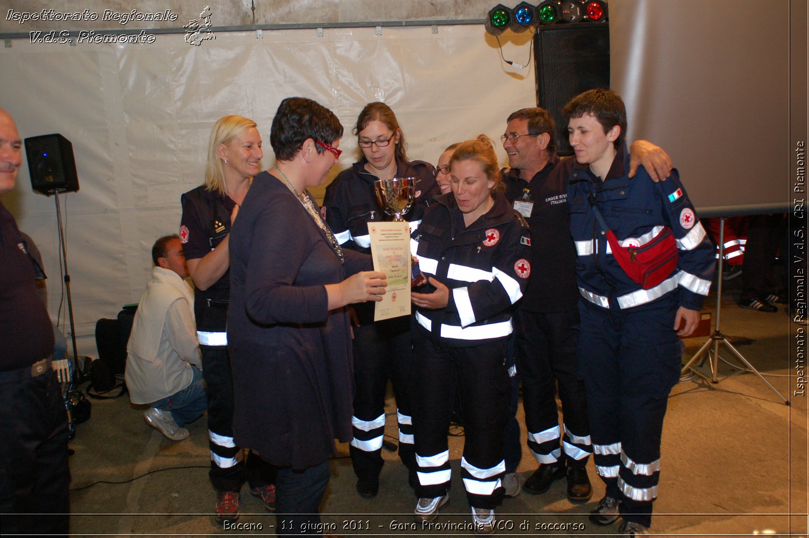 Baceno - 11 giugno 2011 - Gara Provinciale VCO di soccorso -  Croce Rossa Italiana - Ispettorato Regionale Volontari del Soccorso Piemonte