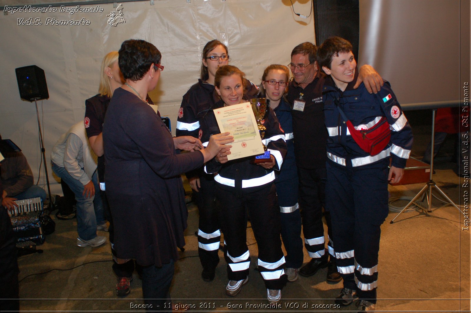 Baceno - 11 giugno 2011 - Gara Provinciale VCO di soccorso -  Croce Rossa Italiana - Ispettorato Regionale Volontari del Soccorso Piemonte