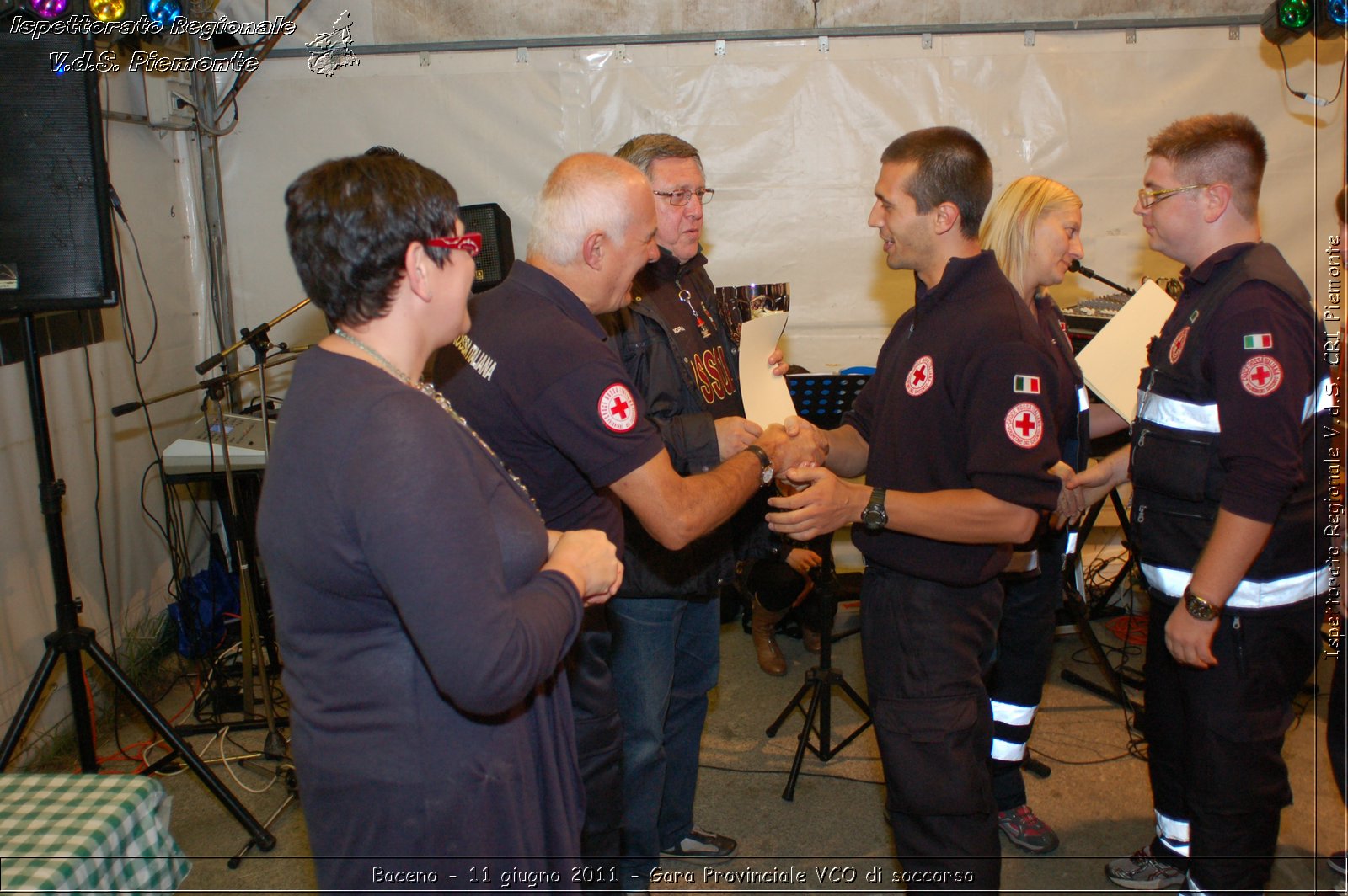 Baceno - 11 giugno 2011 - Gara Provinciale VCO di soccorso -  Croce Rossa Italiana - Ispettorato Regionale Volontari del Soccorso Piemonte