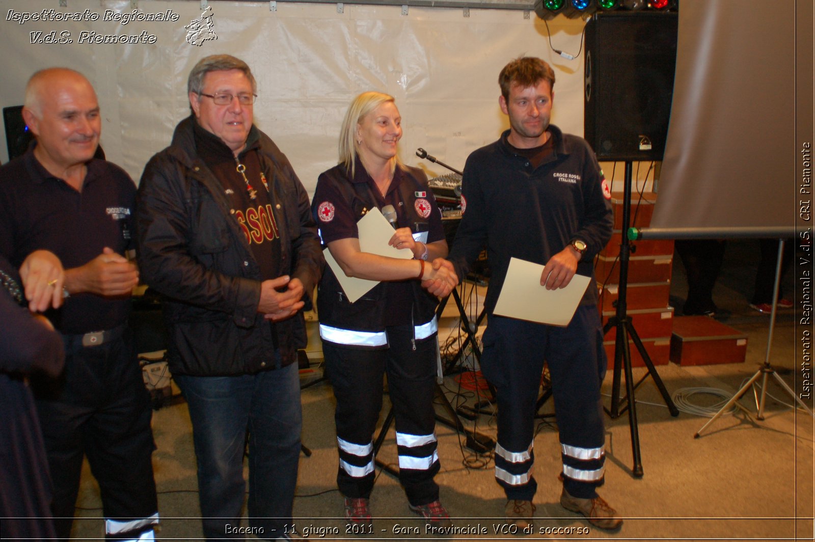 Baceno - 11 giugno 2011 - Gara Provinciale VCO di soccorso -  Croce Rossa Italiana - Ispettorato Regionale Volontari del Soccorso Piemonte