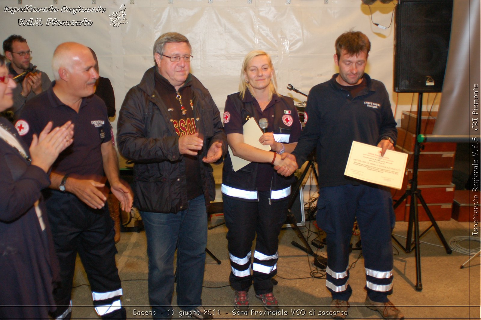 Baceno - 11 giugno 2011 - Gara Provinciale VCO di soccorso -  Croce Rossa Italiana - Ispettorato Regionale Volontari del Soccorso Piemonte