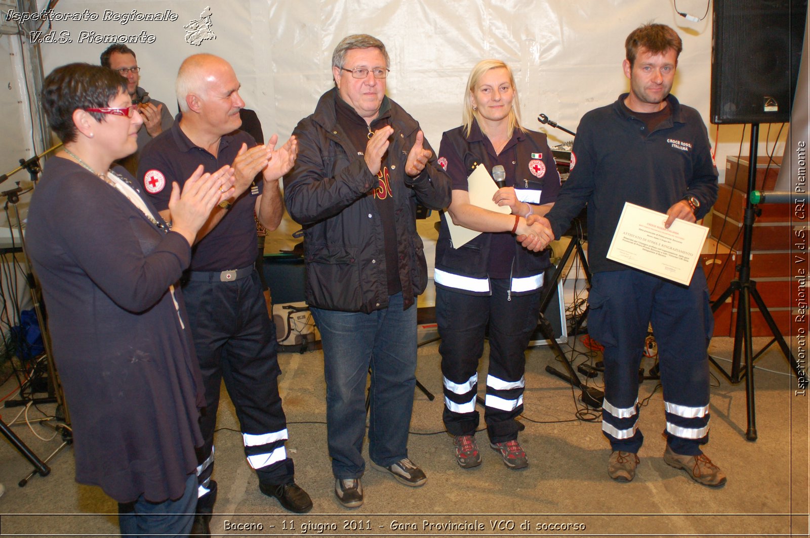 Baceno - 11 giugno 2011 - Gara Provinciale VCO di soccorso -  Croce Rossa Italiana - Ispettorato Regionale Volontari del Soccorso Piemonte