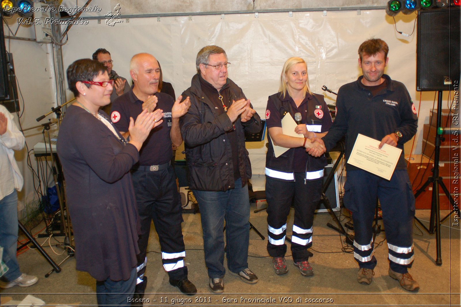 Baceno - 11 giugno 2011 - Gara Provinciale VCO di soccorso -  Croce Rossa Italiana - Ispettorato Regionale Volontari del Soccorso Piemonte