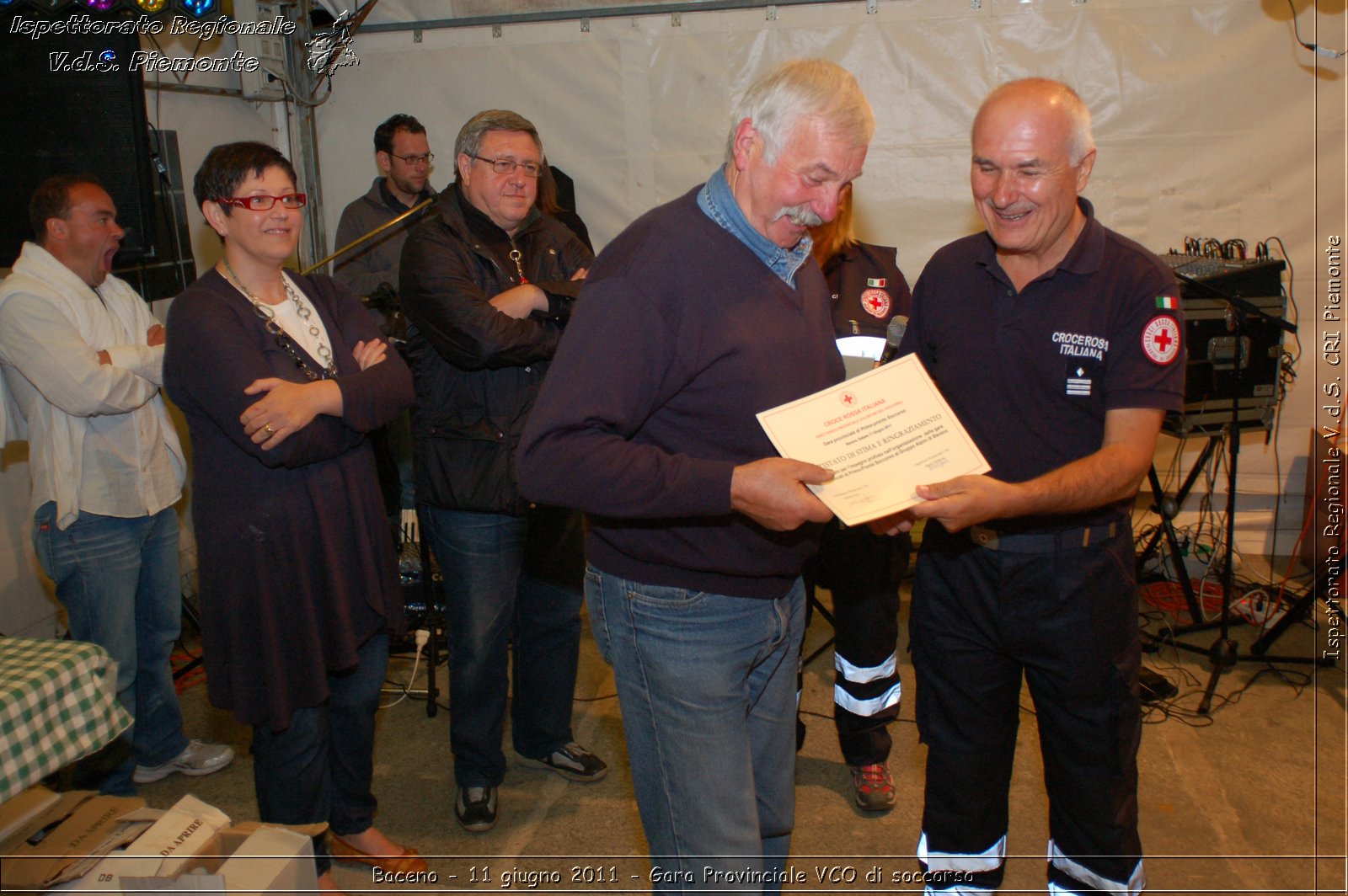 Baceno - 11 giugno 2011 - Gara Provinciale VCO di soccorso -  Croce Rossa Italiana - Ispettorato Regionale Volontari del Soccorso Piemonte