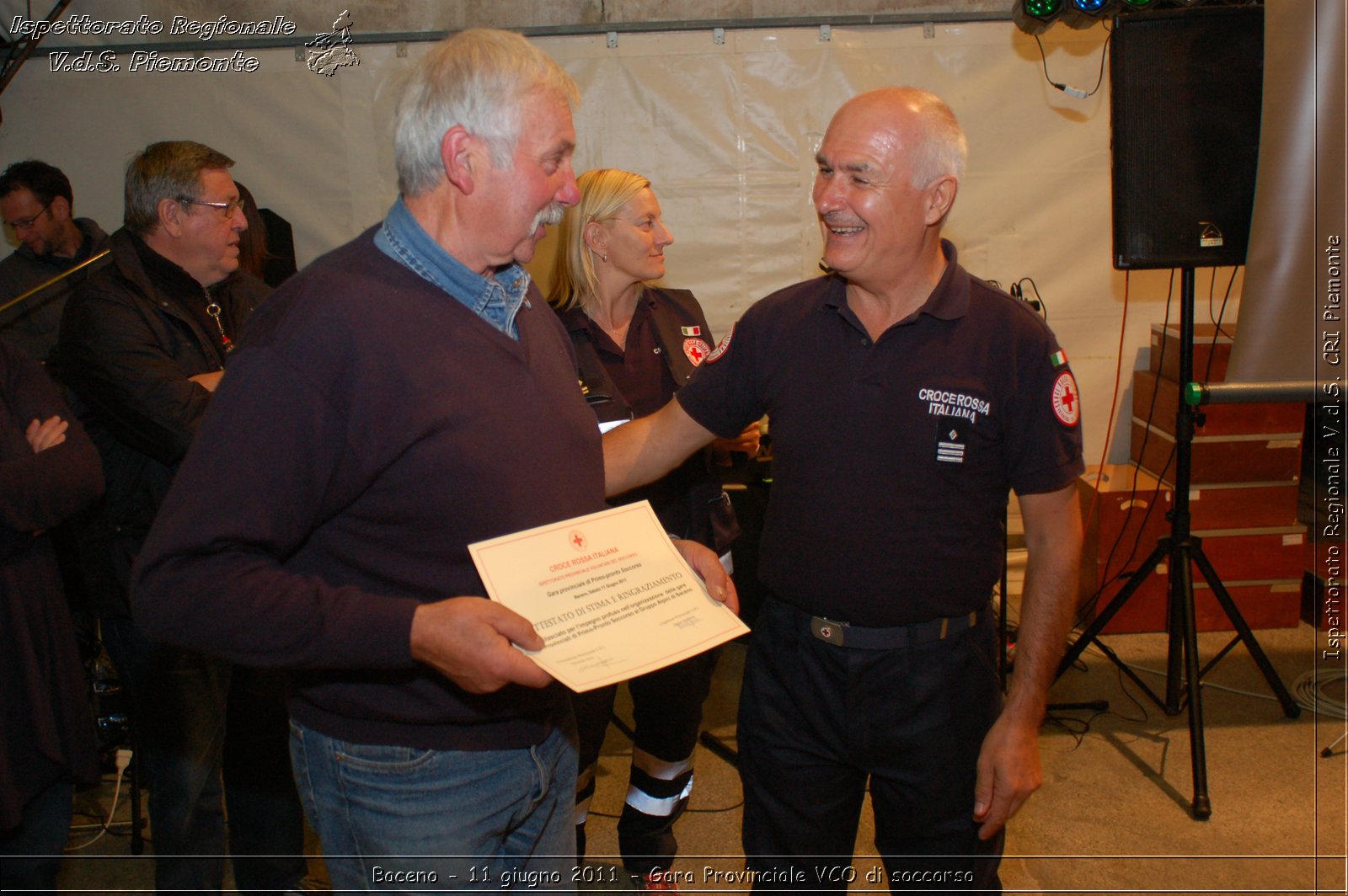 Baceno - 11 giugno 2011 - Gara Provinciale VCO di soccorso -  Croce Rossa Italiana - Ispettorato Regionale Volontari del Soccorso Piemonte