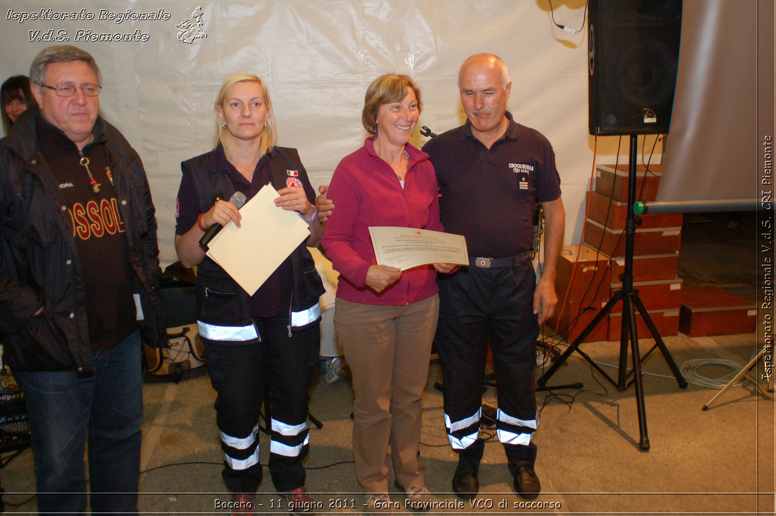 Baceno - 11 giugno 2011 - Gara Provinciale VCO di soccorso -  Croce Rossa Italiana - Ispettorato Regionale Volontari del Soccorso Piemonte