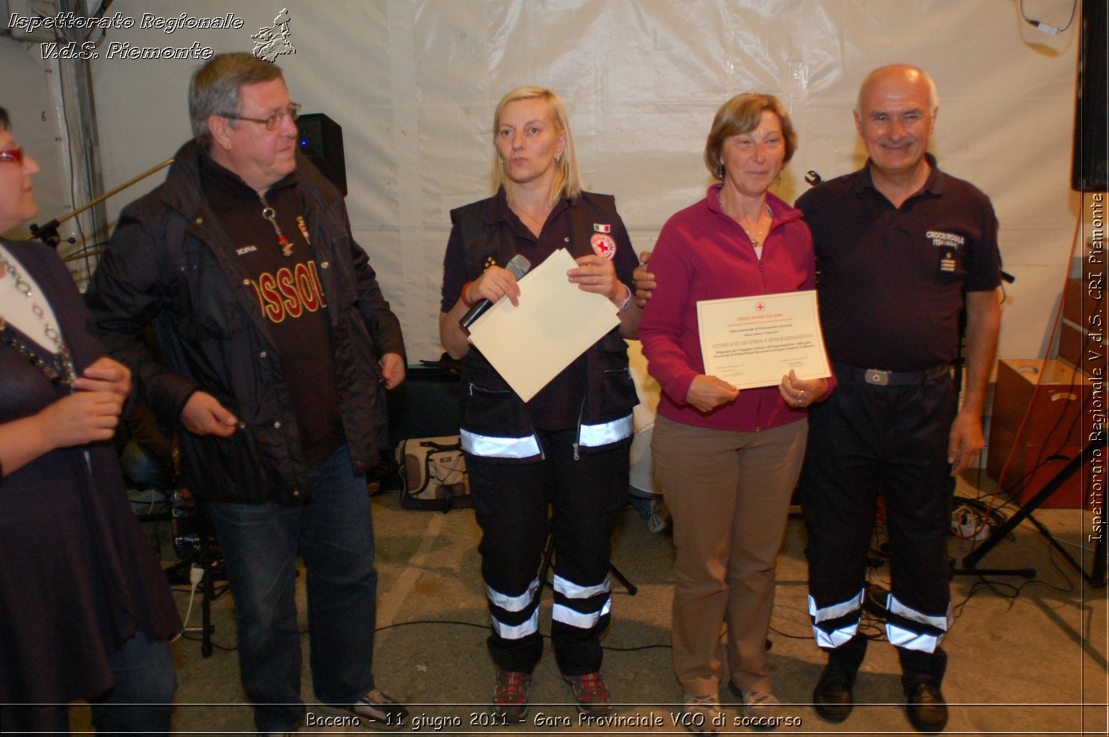 Baceno - 11 giugno 2011 - Gara Provinciale VCO di soccorso -  Croce Rossa Italiana - Ispettorato Regionale Volontari del Soccorso Piemonte