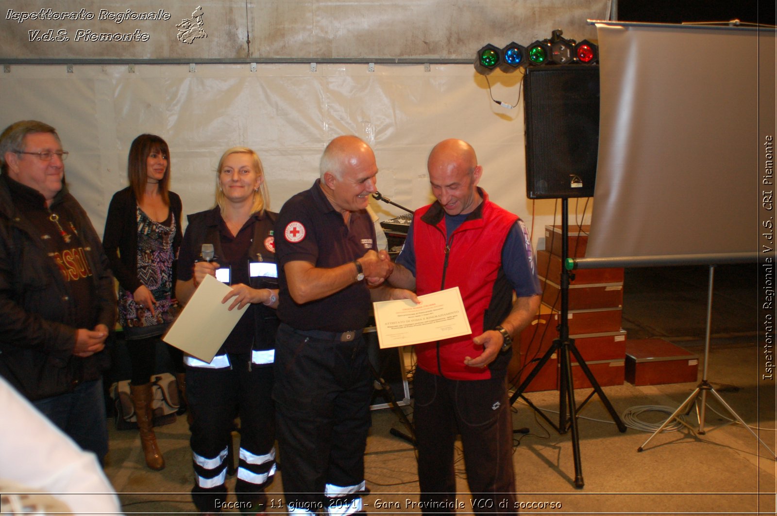 Baceno - 11 giugno 2011 - Gara Provinciale VCO di soccorso -  Croce Rossa Italiana - Ispettorato Regionale Volontari del Soccorso Piemonte