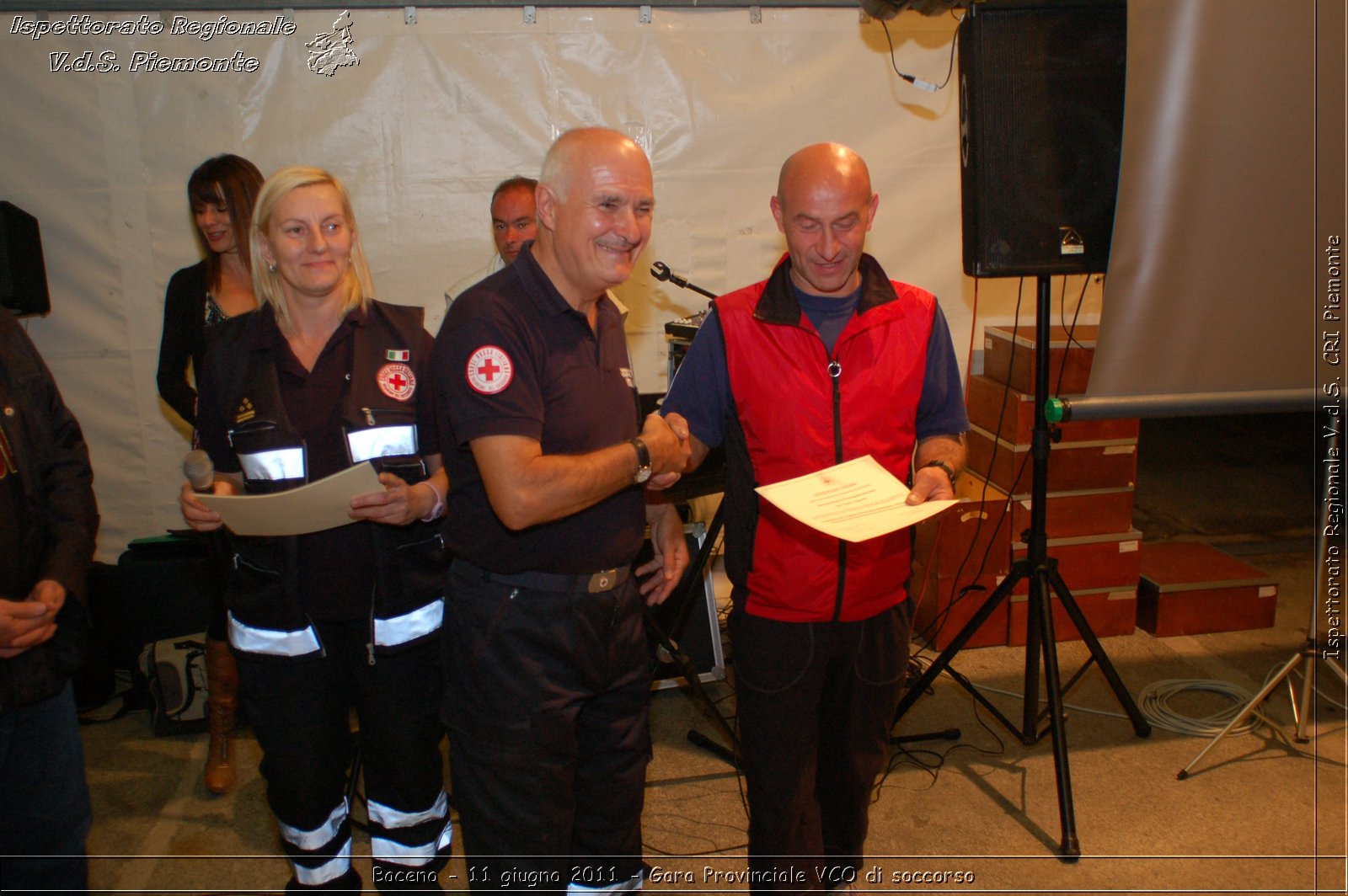 Baceno - 11 giugno 2011 - Gara Provinciale VCO di soccorso -  Croce Rossa Italiana - Ispettorato Regionale Volontari del Soccorso Piemonte