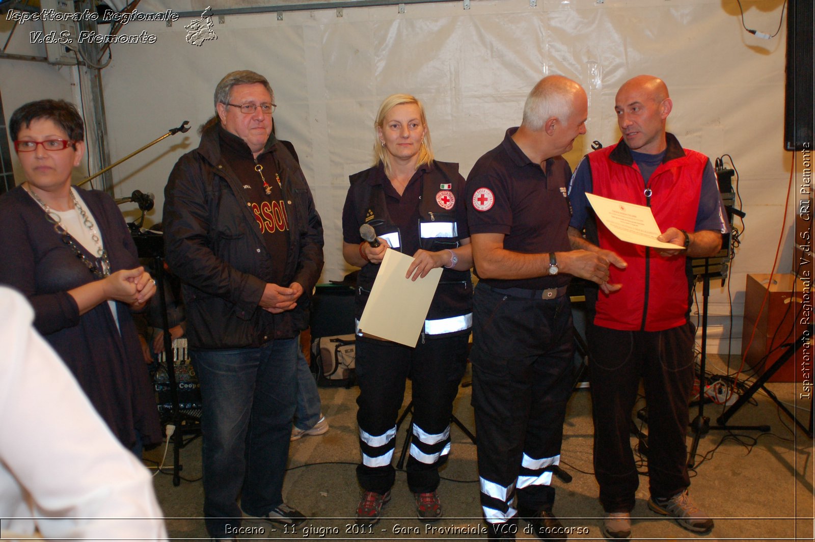 Baceno - 11 giugno 2011 - Gara Provinciale VCO di soccorso -  Croce Rossa Italiana - Ispettorato Regionale Volontari del Soccorso Piemonte