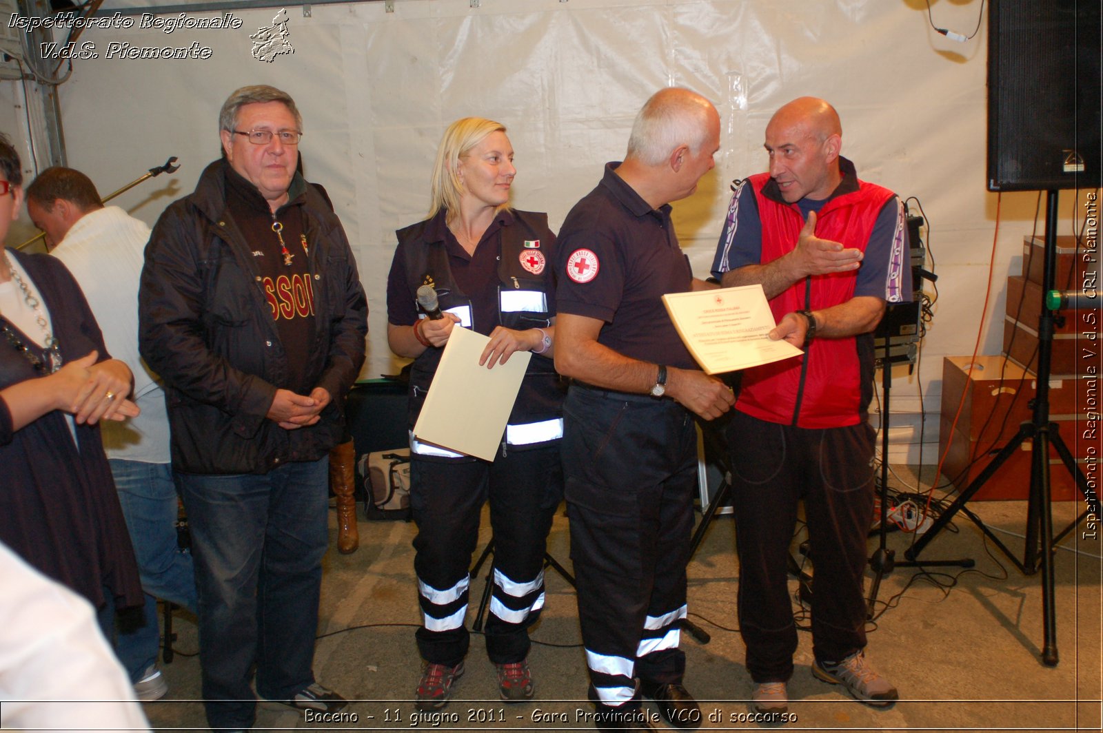 Baceno - 11 giugno 2011 - Gara Provinciale VCO di soccorso -  Croce Rossa Italiana - Ispettorato Regionale Volontari del Soccorso Piemonte