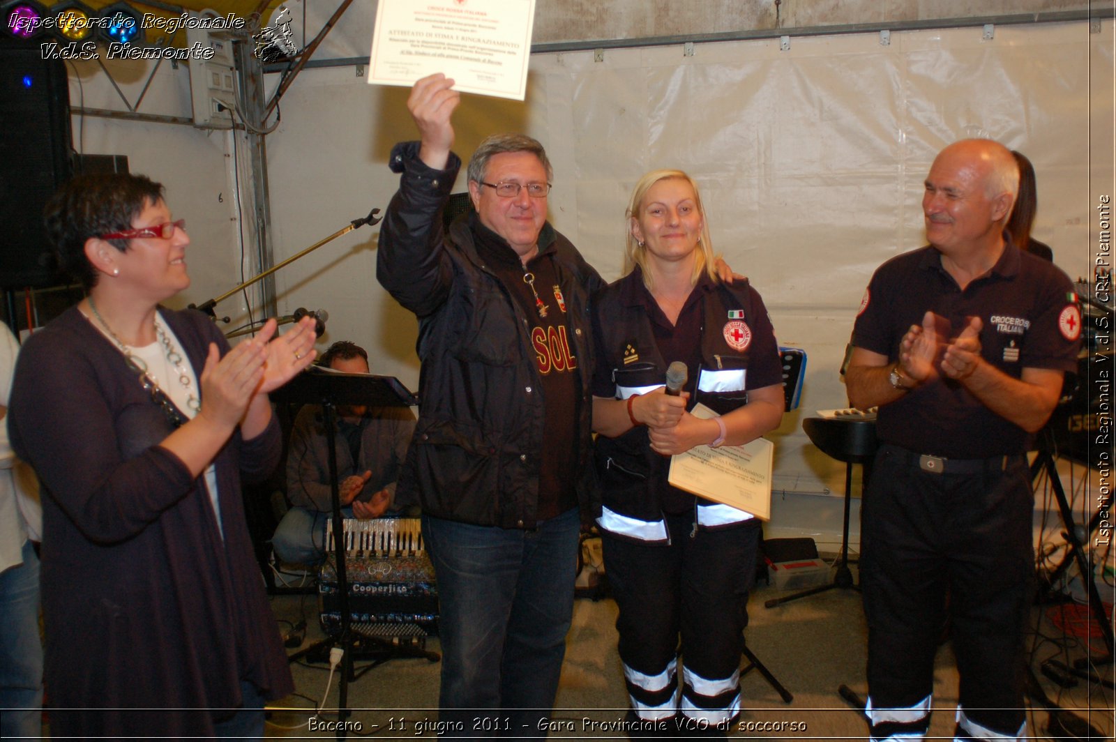 Baceno - 11 giugno 2011 - Gara Provinciale VCO di soccorso -  Croce Rossa Italiana - Ispettorato Regionale Volontari del Soccorso Piemonte