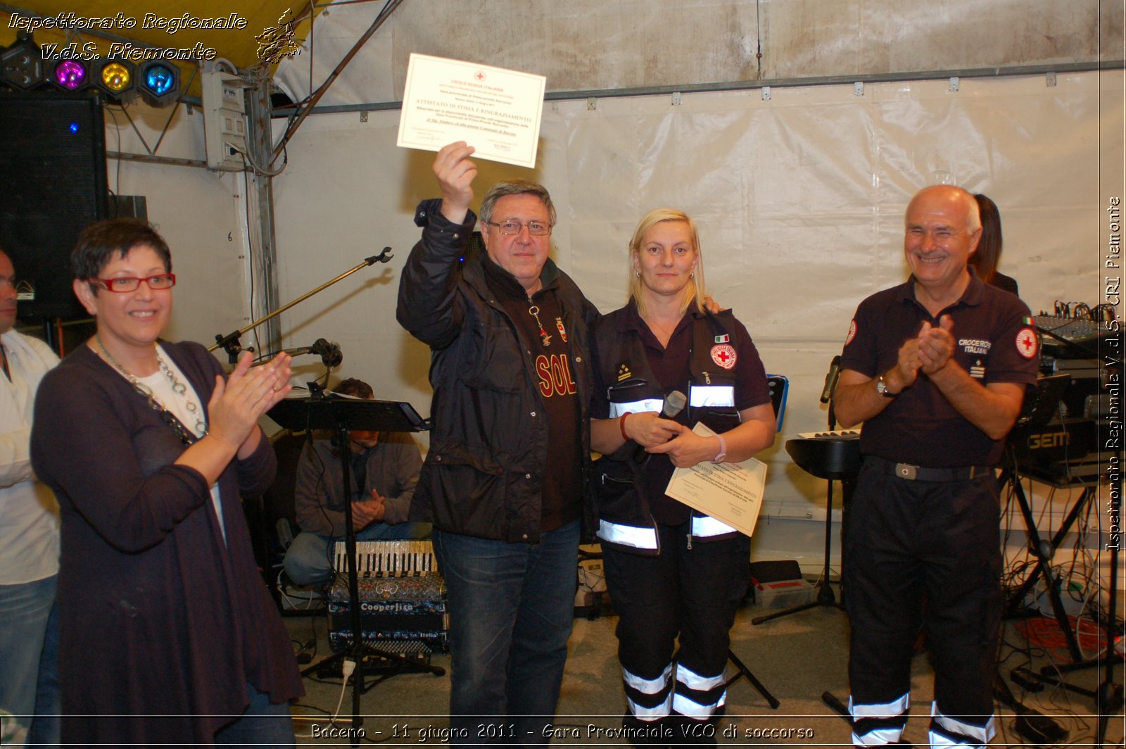 Baceno - 11 giugno 2011 - Gara Provinciale VCO di soccorso -  Croce Rossa Italiana - Ispettorato Regionale Volontari del Soccorso Piemonte