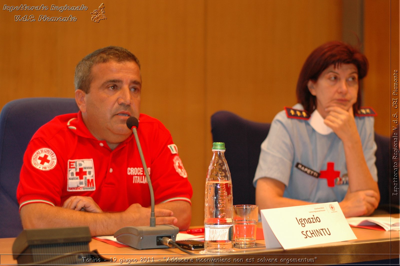 Torino - 19 giugno 2011 - "Adducere inconveniens non est solvere argomentum" -  Croce Rossa Italiana - Ispettorato Regionale Volontari del Soccorso Piemonte