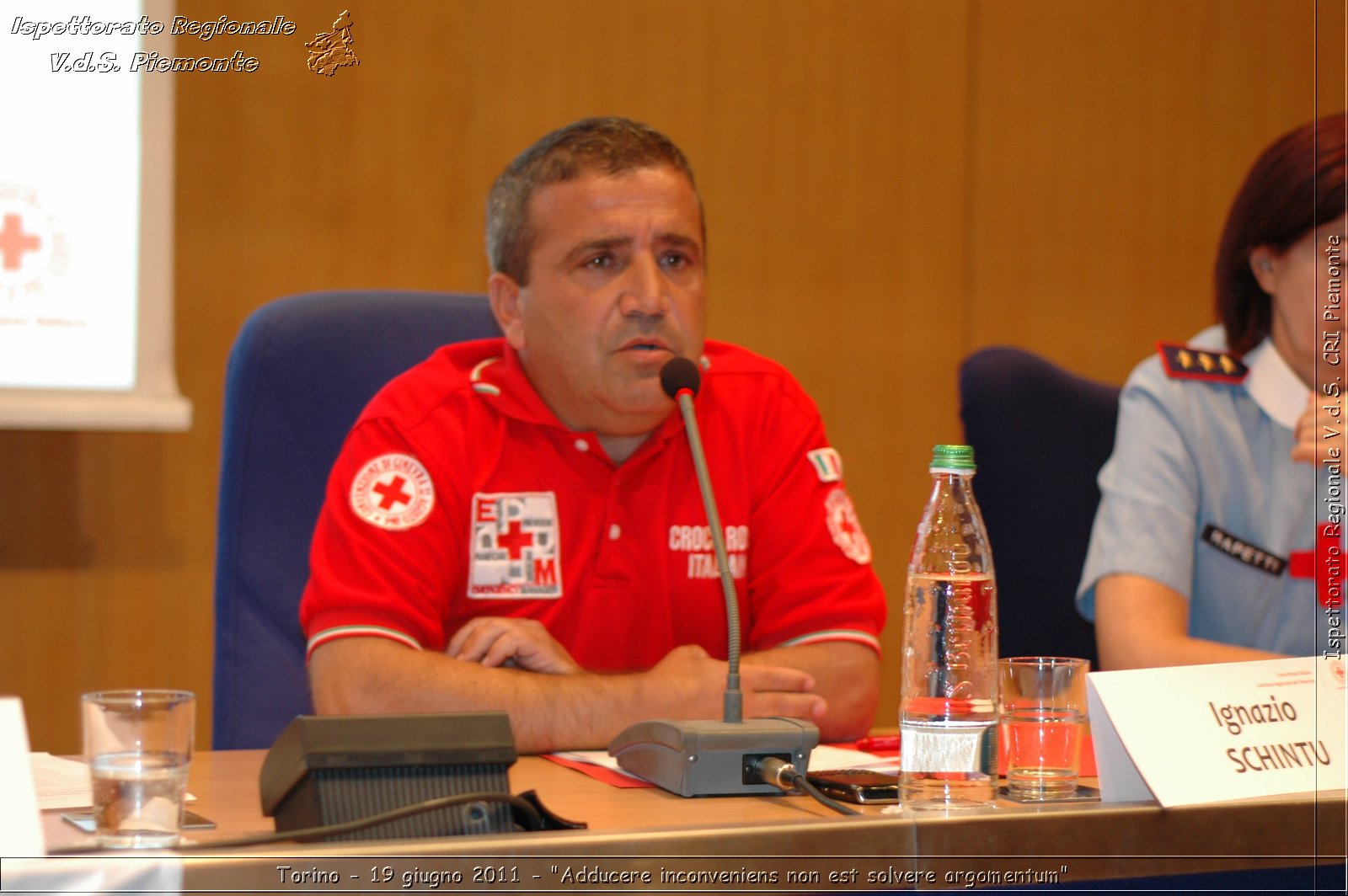 Torino - 19 giugno 2011 - "Adducere inconveniens non est solvere argomentum" -  Croce Rossa Italiana - Ispettorato Regionale Volontari del Soccorso Piemonte