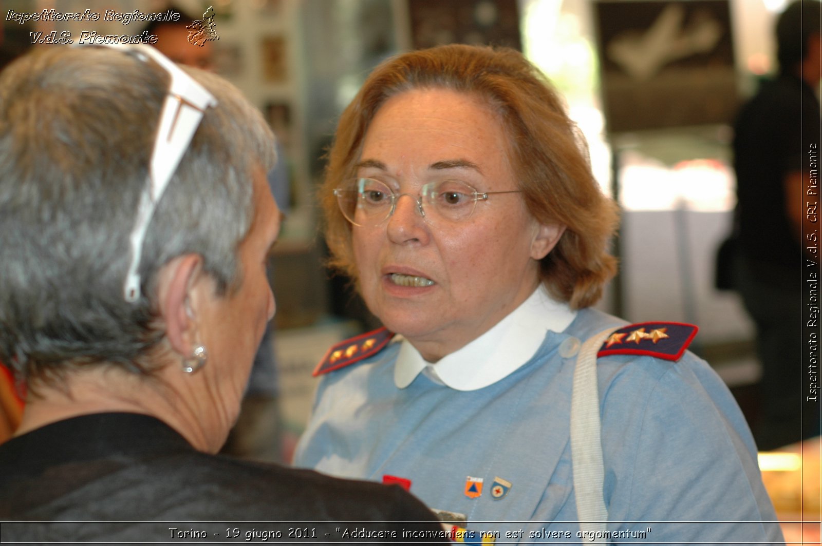 Torino - 19 giugno 2011 - "Adducere inconveniens non est solvere argomentum" -  Croce Rossa Italiana - Ispettorato Regionale Volontari del Soccorso Piemonte