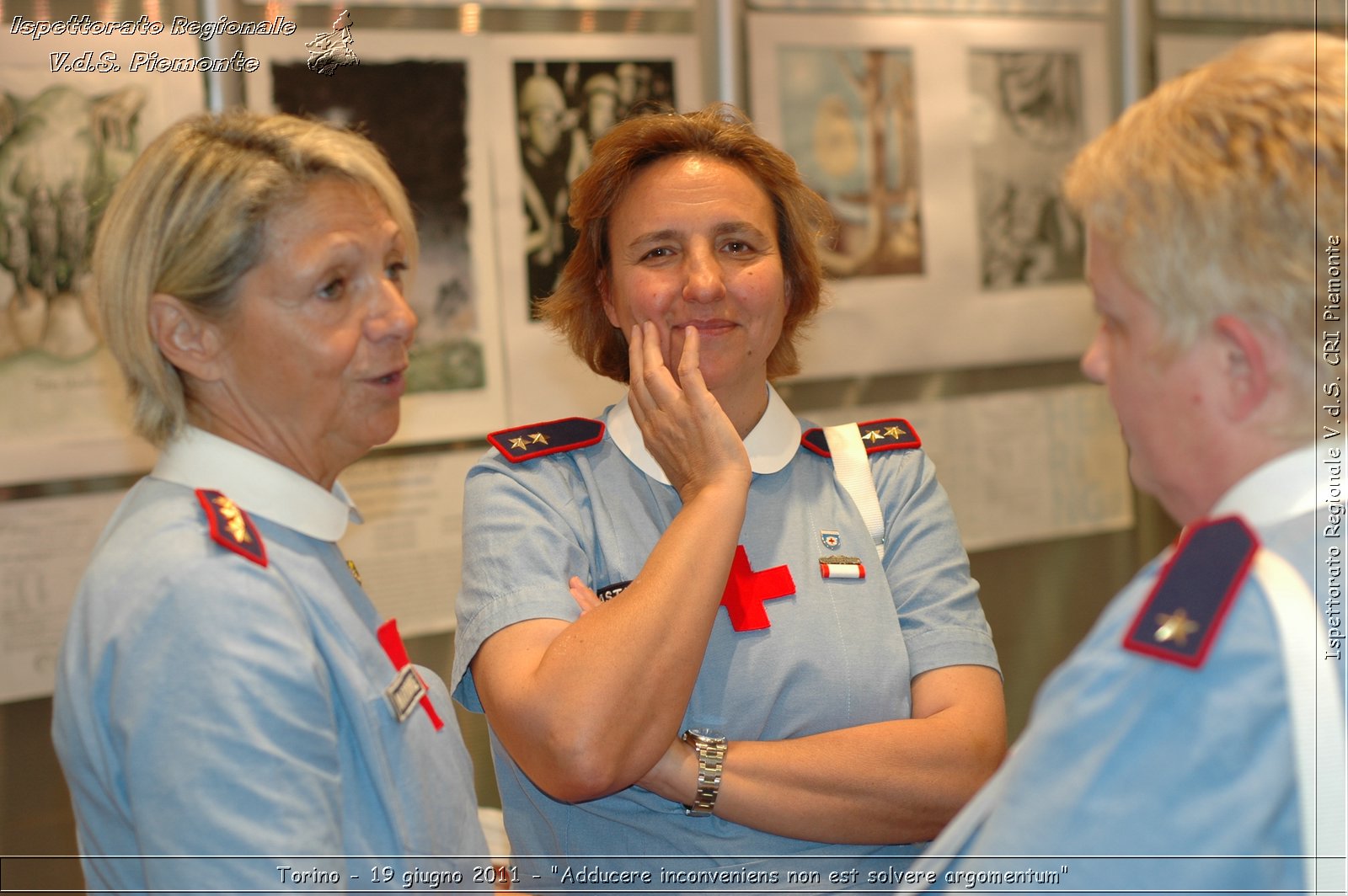 Torino - 19 giugno 2011 - "Adducere inconveniens non est solvere argomentum" -  Croce Rossa Italiana - Ispettorato Regionale Volontari del Soccorso Piemonte