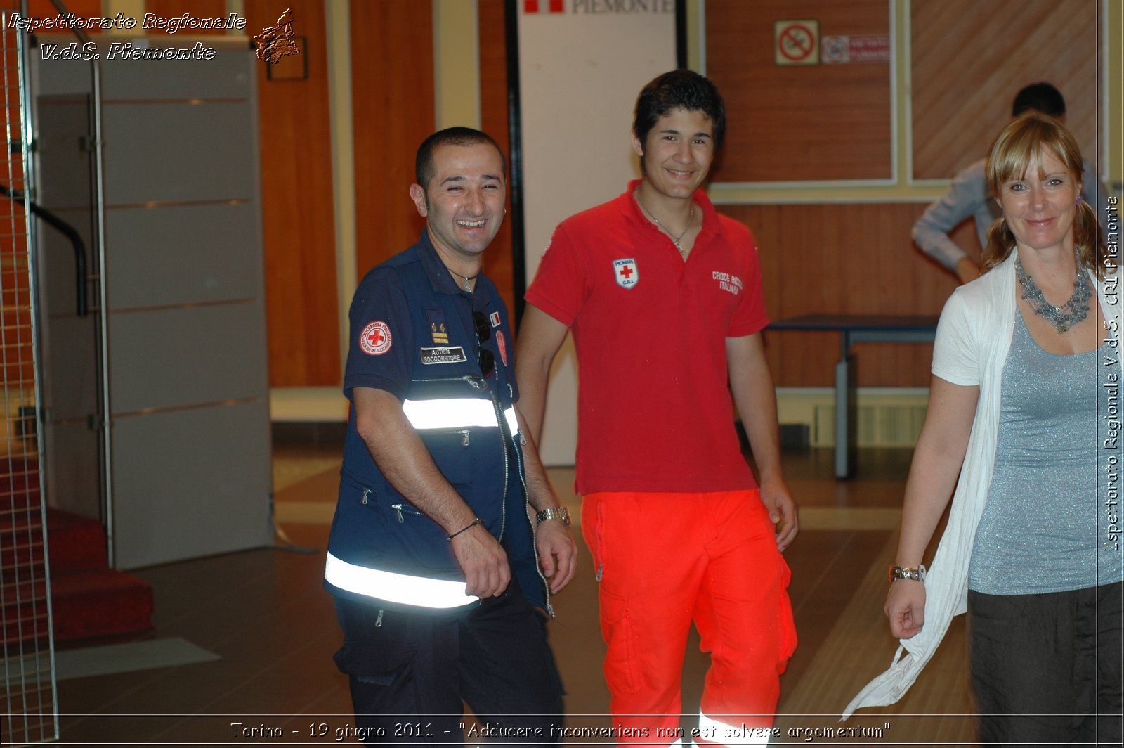 Torino - 19 giugno 2011 - "Adducere inconveniens non est solvere argomentum" -  Croce Rossa Italiana - Ispettorato Regionale Volontari del Soccorso Piemonte