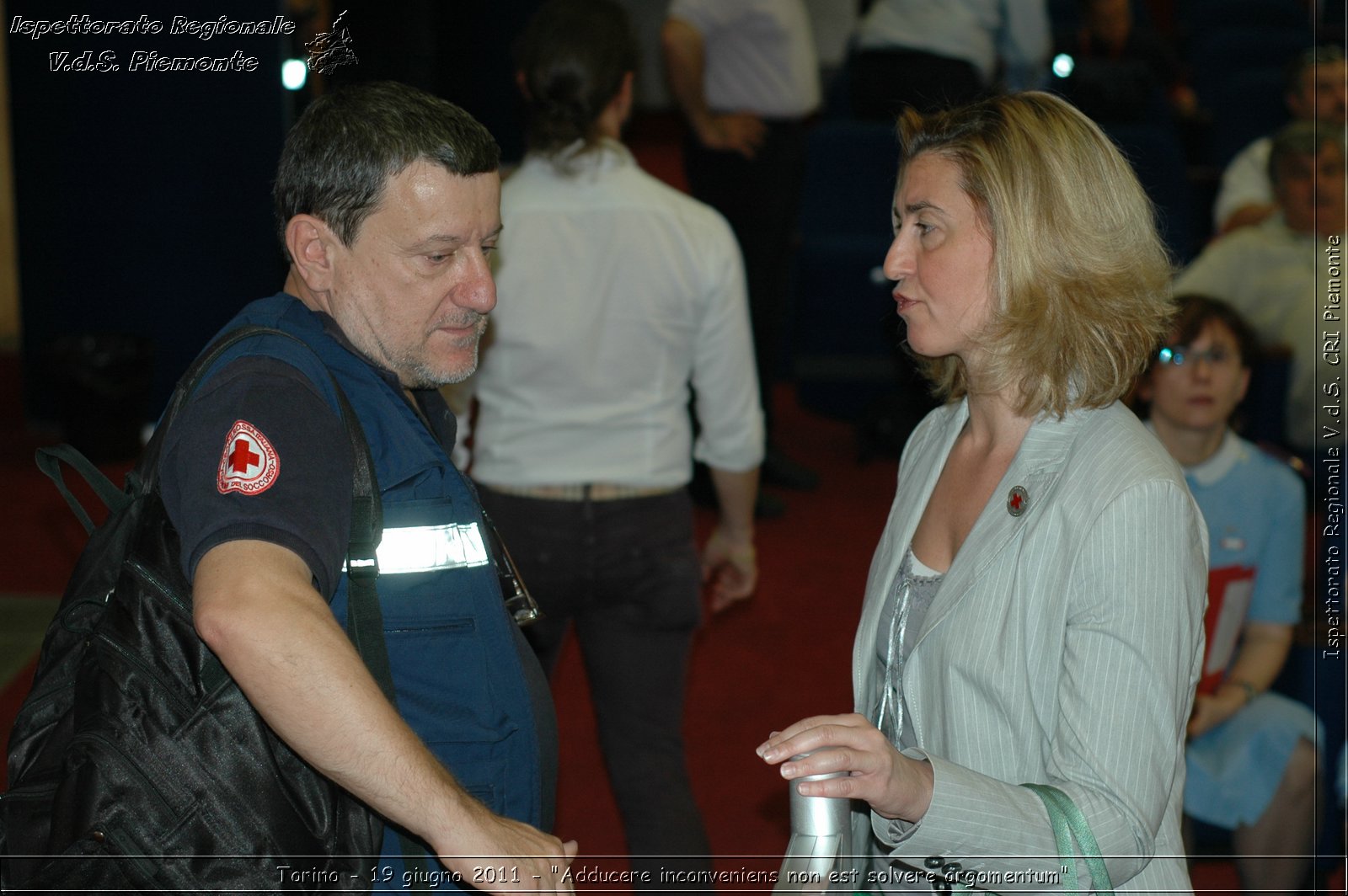 Torino - 19 giugno 2011 - "Adducere inconveniens non est solvere argomentum" -  Croce Rossa Italiana - Ispettorato Regionale Volontari del Soccorso Piemonte