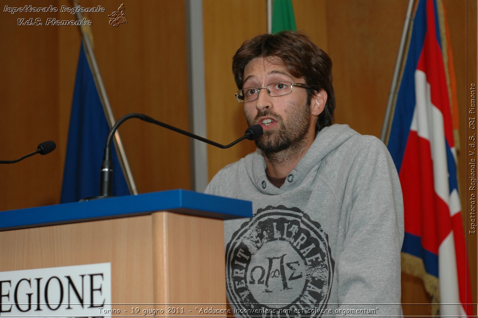 Torino - 19 giugno 2011 - "Adducere inconveniens non est solvere argomentum" -  Croce Rossa Italiana - Ispettorato Regionale Volontari del Soccorso Piemonte