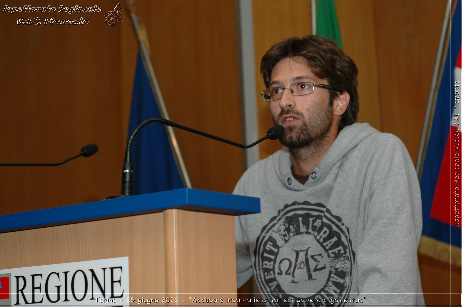 Torino - 19 giugno 2011 - "Adducere inconveniens non est solvere argomentum" -  Croce Rossa Italiana - Ispettorato Regionale Volontari del Soccorso Piemonte