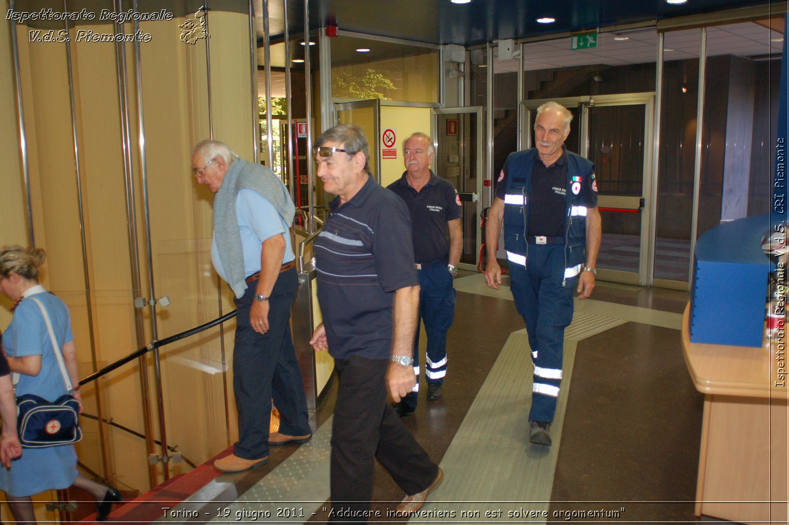 Torino - 19 giugno 2011 - "Adducere inconveniens non est solvere argomentum" -  Croce Rossa Italiana - Ispettorato Regionale Volontari del Soccorso Piemonte